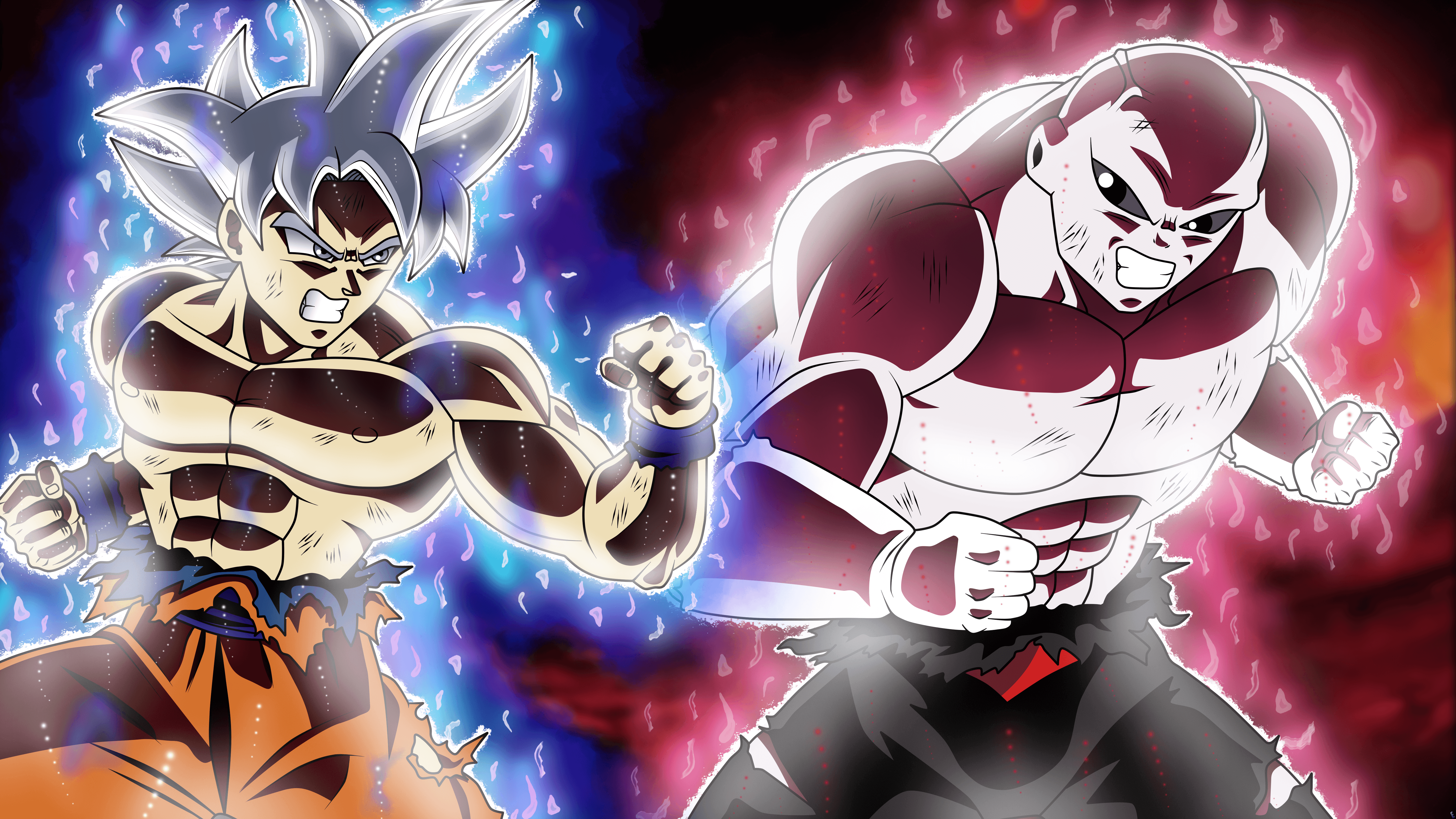 Goku vs Jiren Wallpaper Free Goku vs Jiren Background