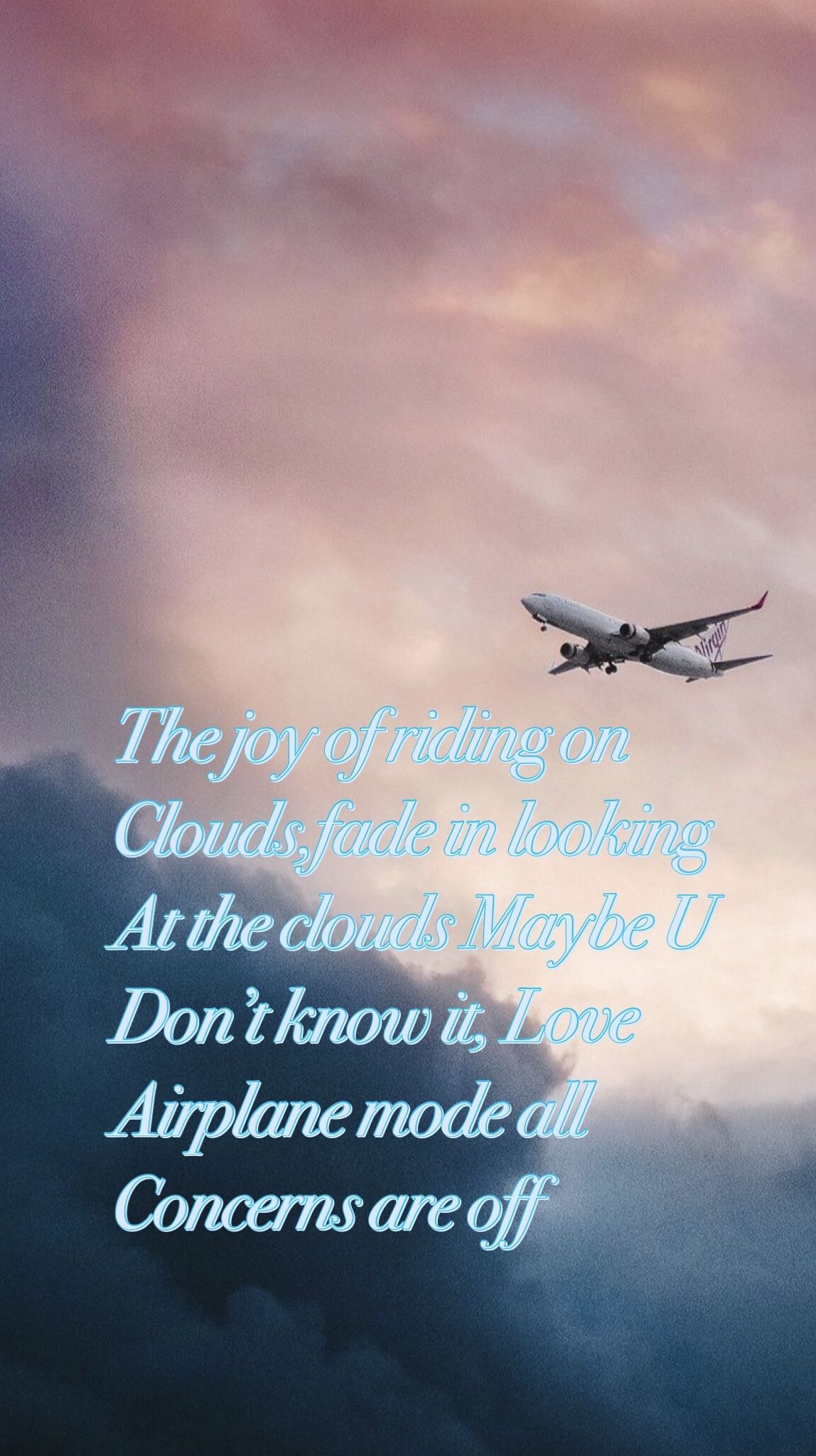 Airplane pt.2 wallpaper. Wallpaper, Airplane mode