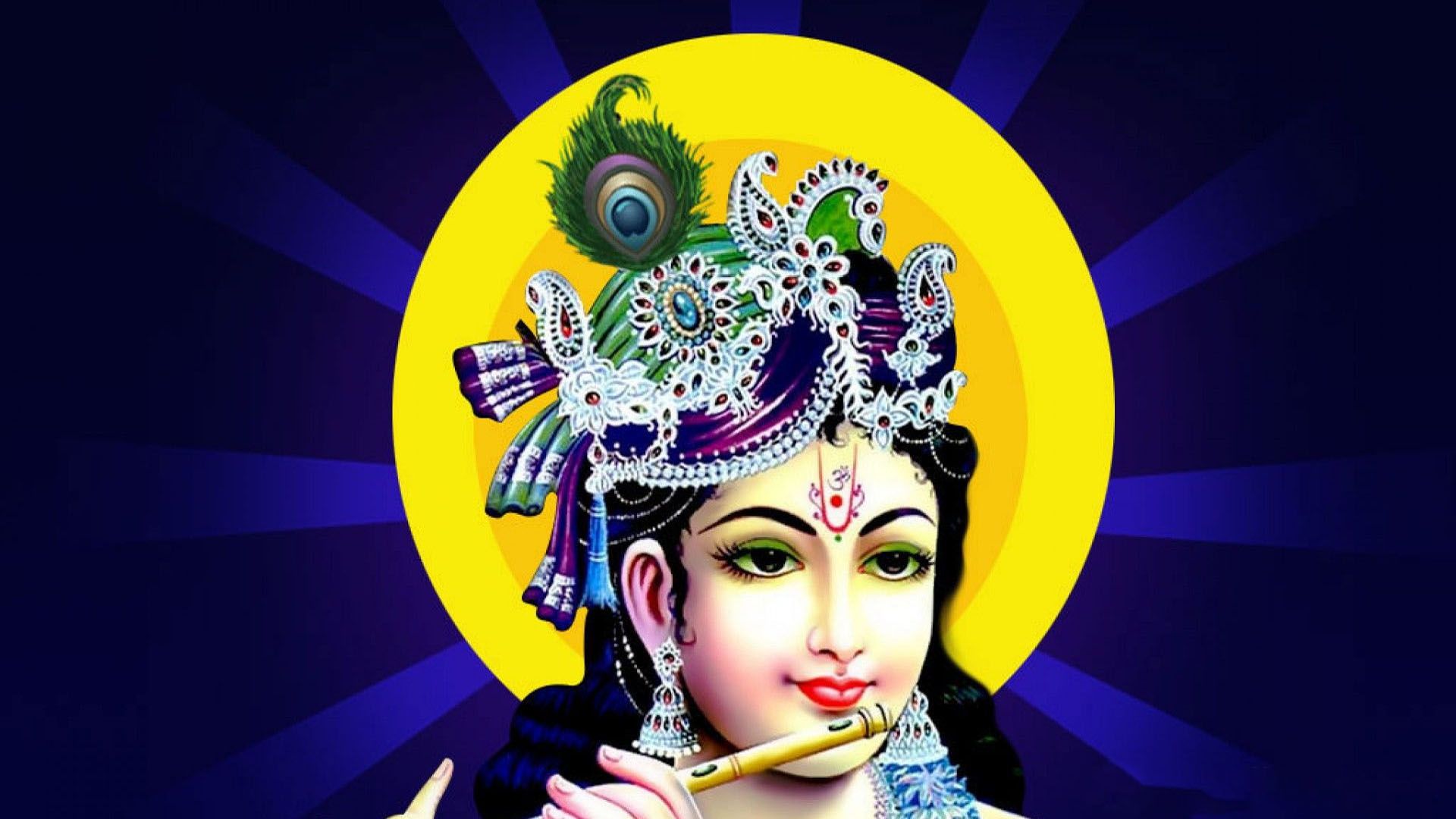 Lord Krishna HD Wallpaper 1080p Free Download