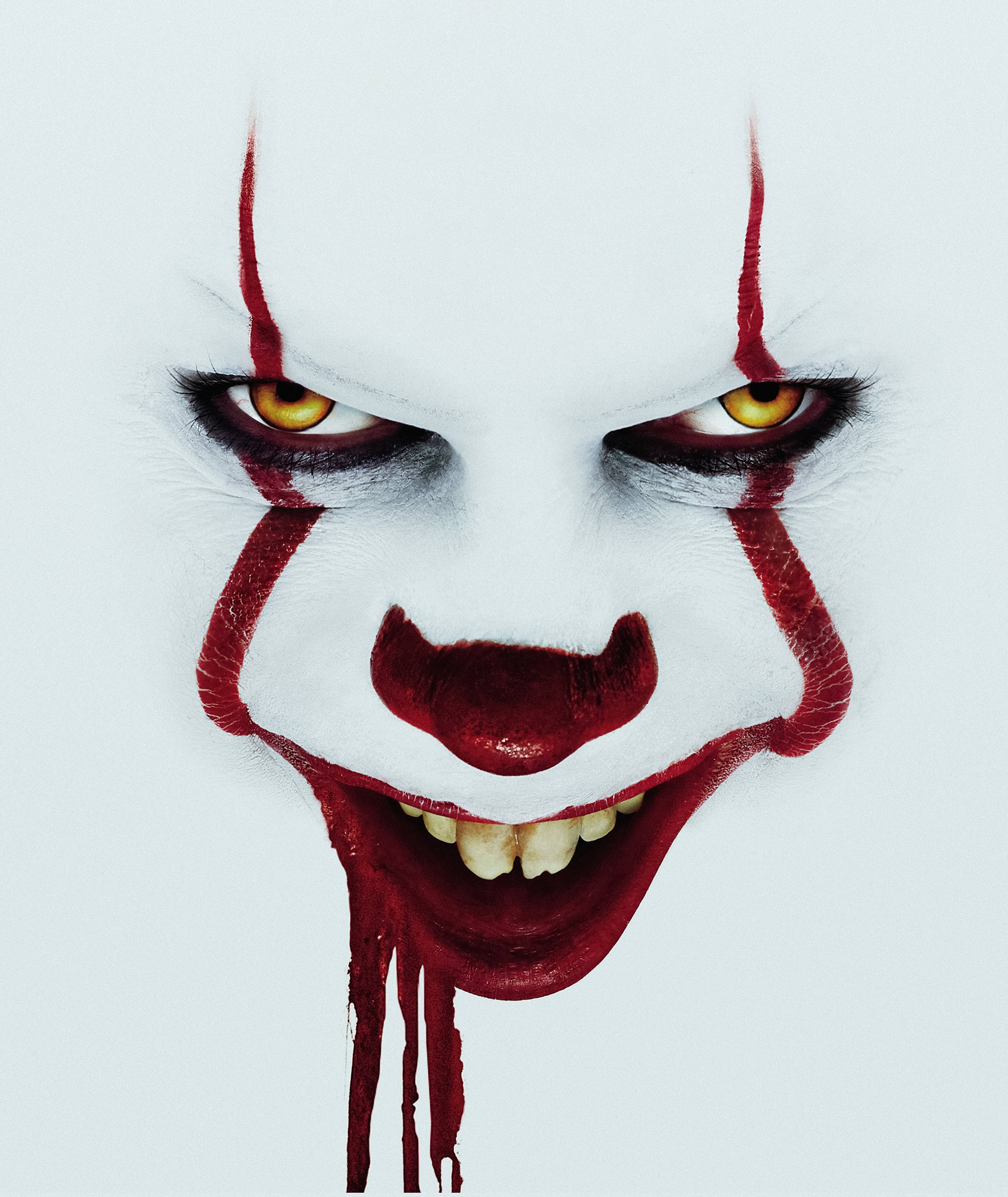 Clown IT Chapter 2 4K Background Wallpaper and Free Stock