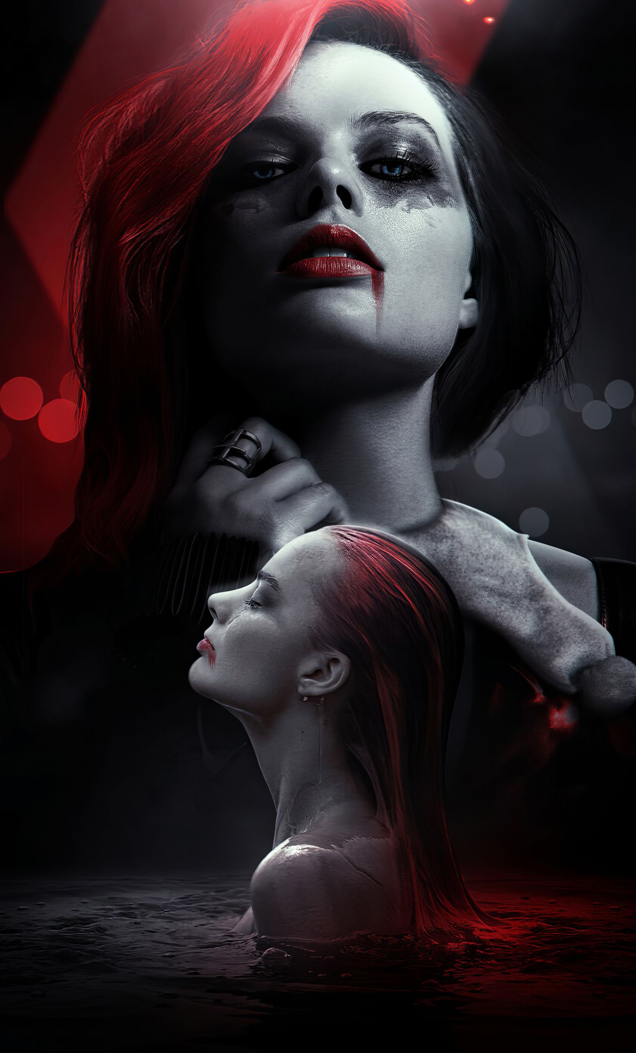 Harley Quinn Dark Wallpaper
