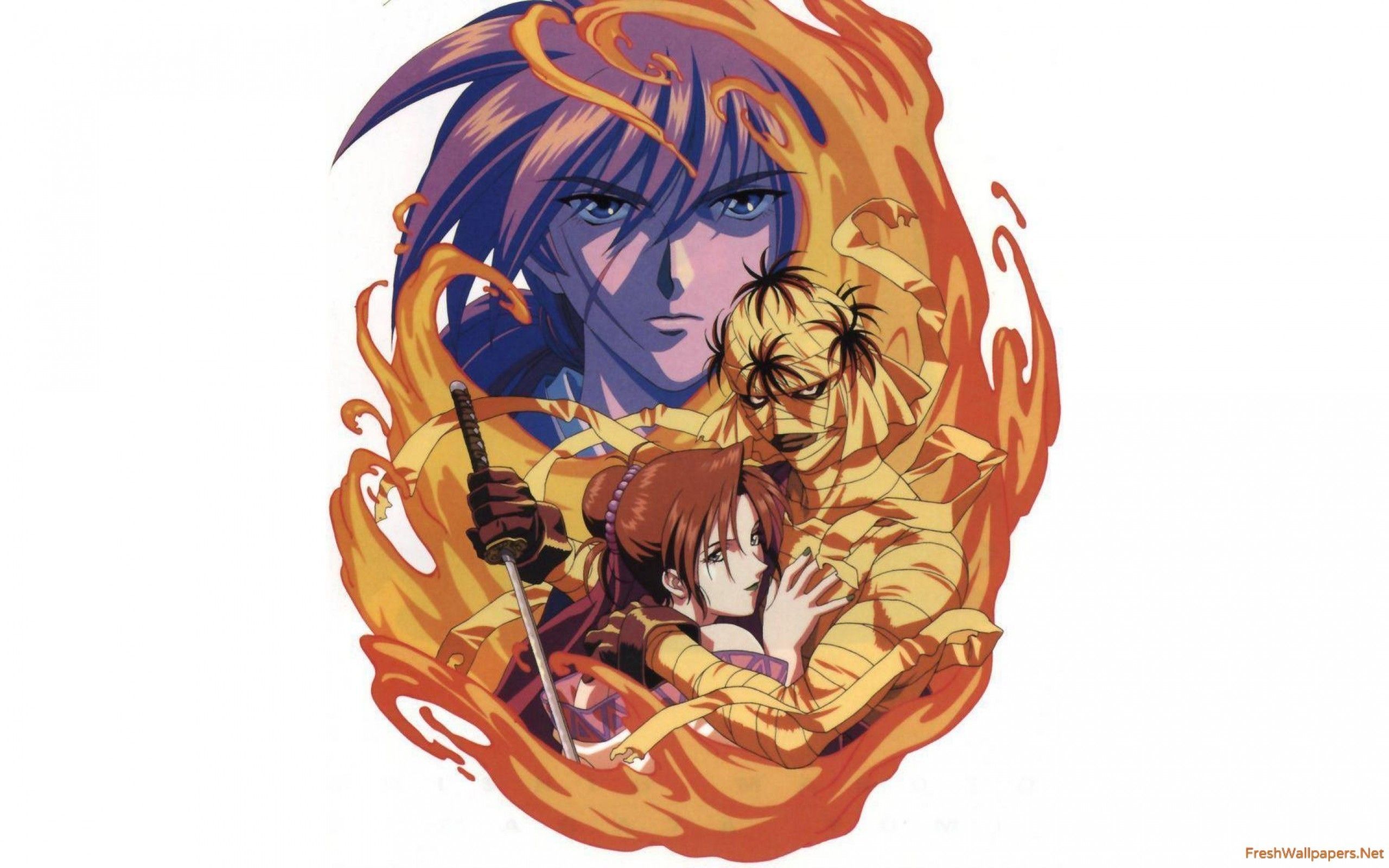 Samurai X Wallpaper em 2020. Anime, Era meiji