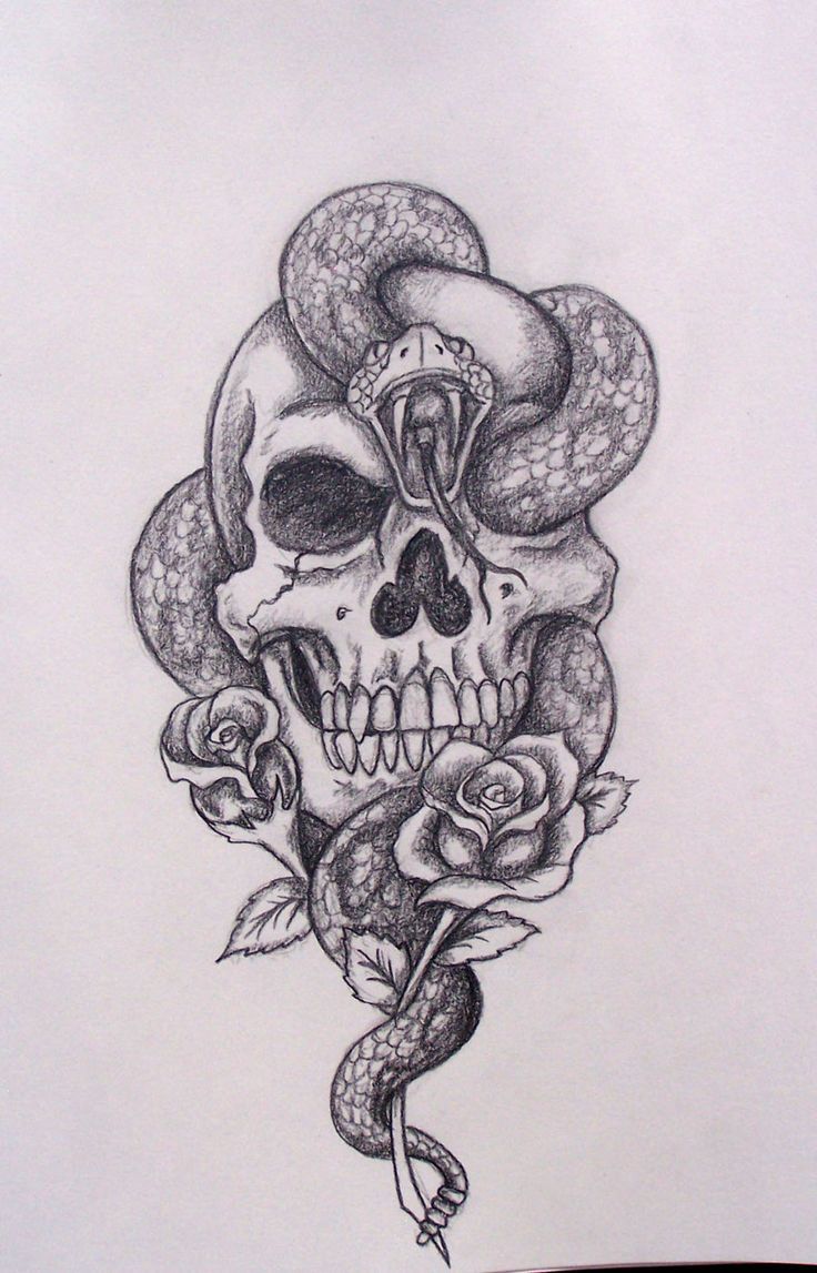 Skull Drawing Tumblr