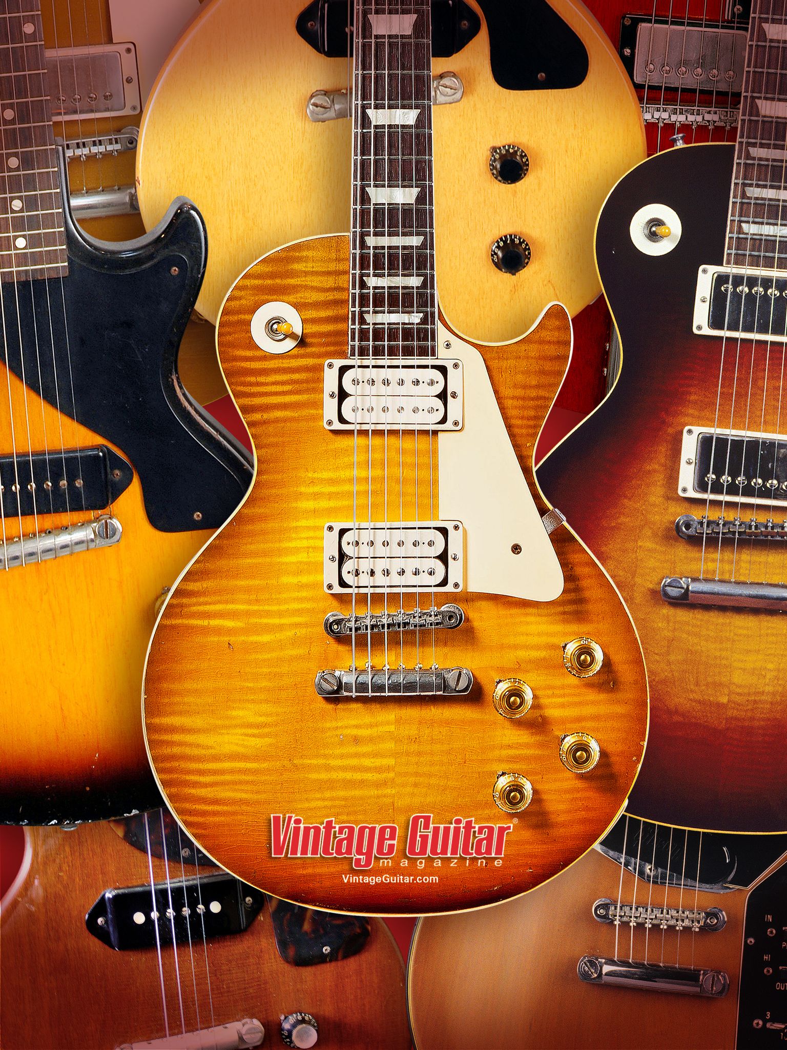 Custom VG Background. Vintage Guitar® magazine