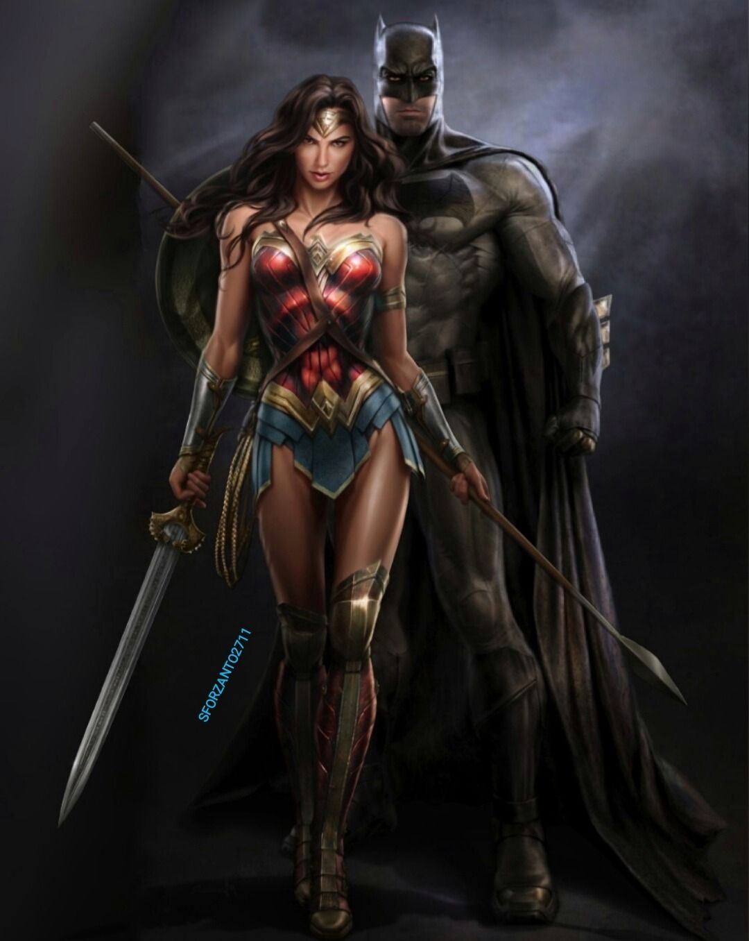 sforzanto2711: “ THE BAT HUSBAND & HIS WONDY WIFE ❤ DC'S REAL