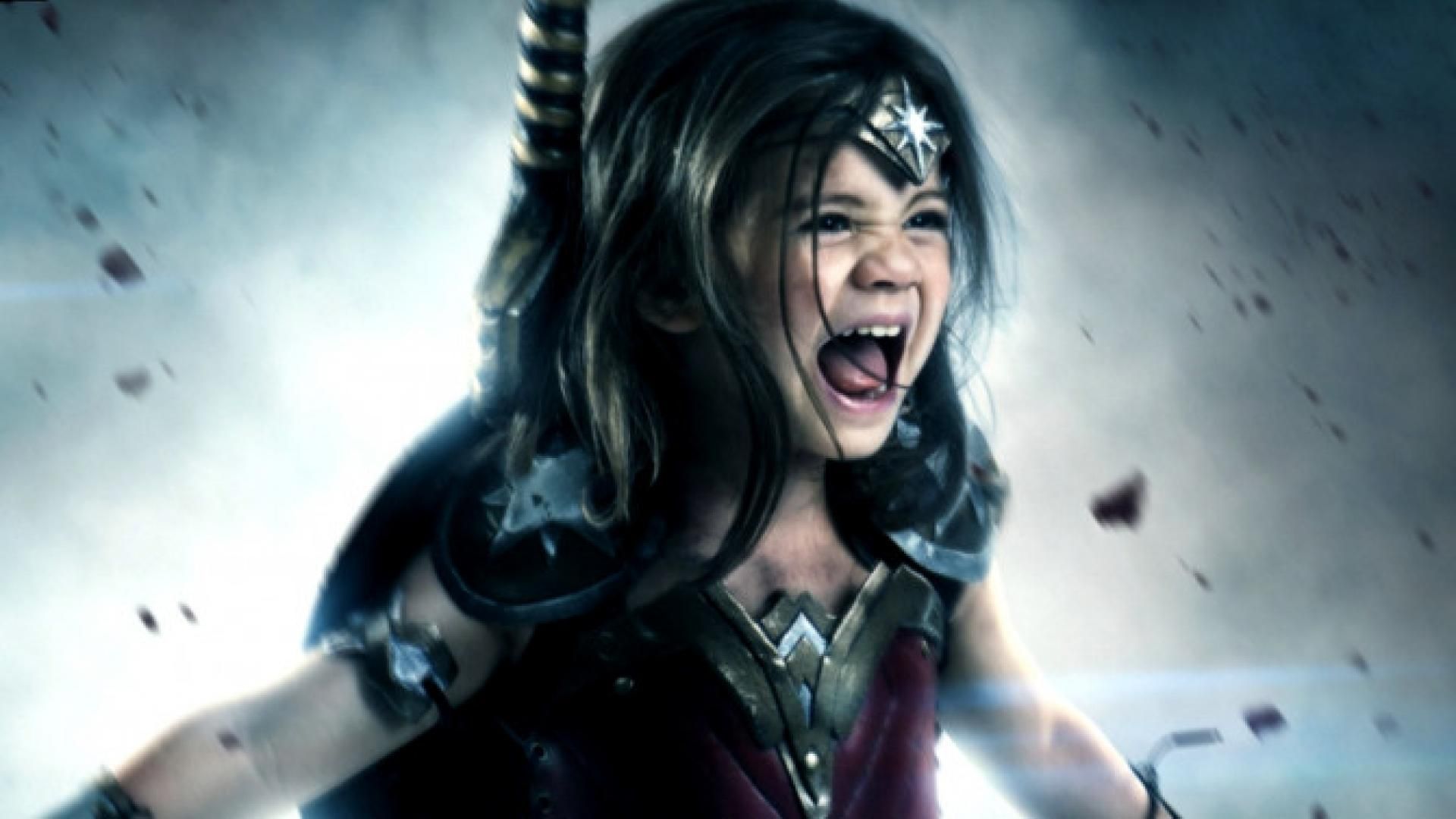 Small Wonder: 3 Year Old Girl Becomes Wonder Woman In Epic Photo