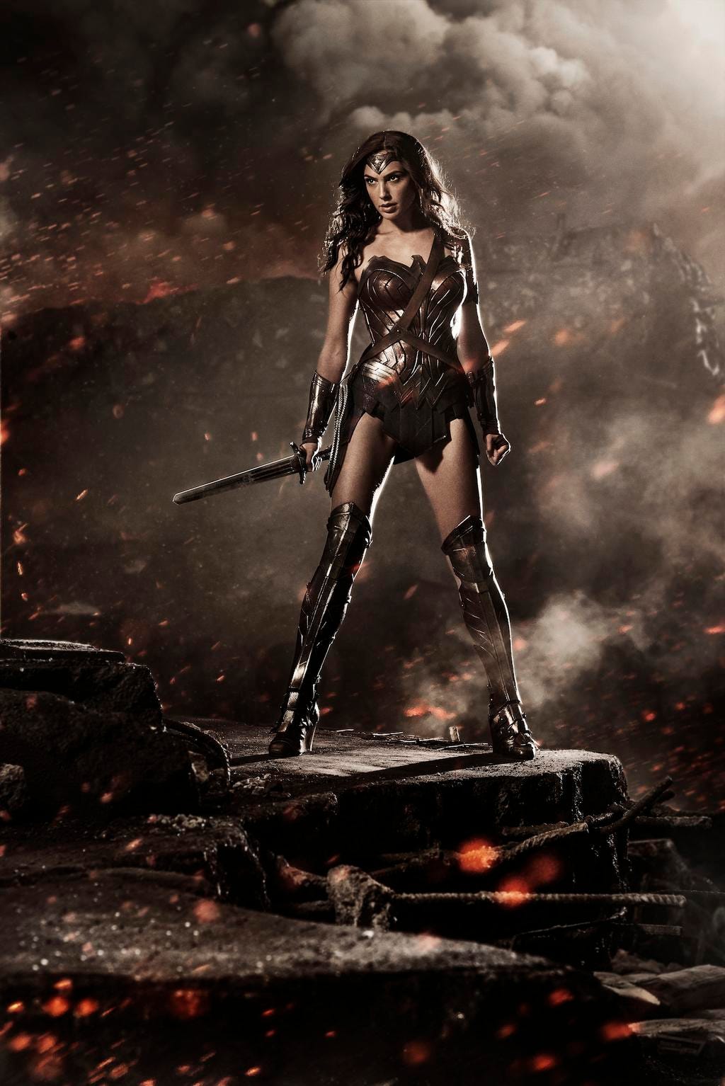 Wonder Woman Costume Looks Like Xena