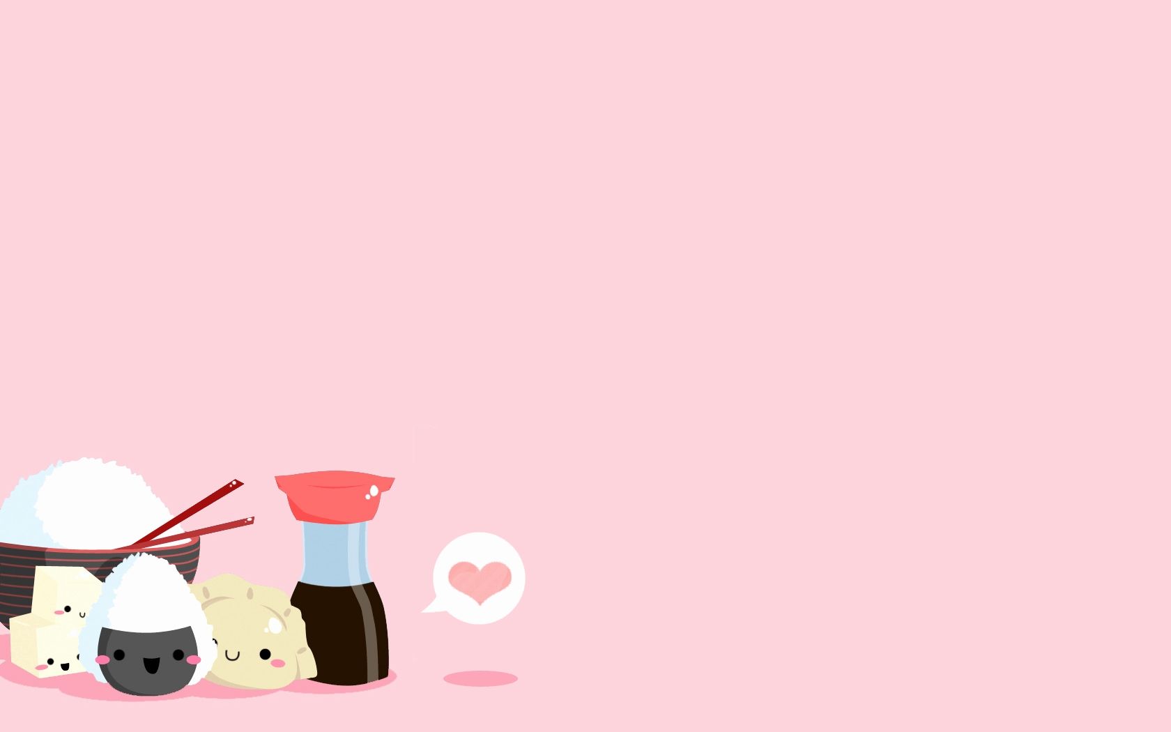 Anime Kawaii Desktop Wallpapers - Wallpaper Cave