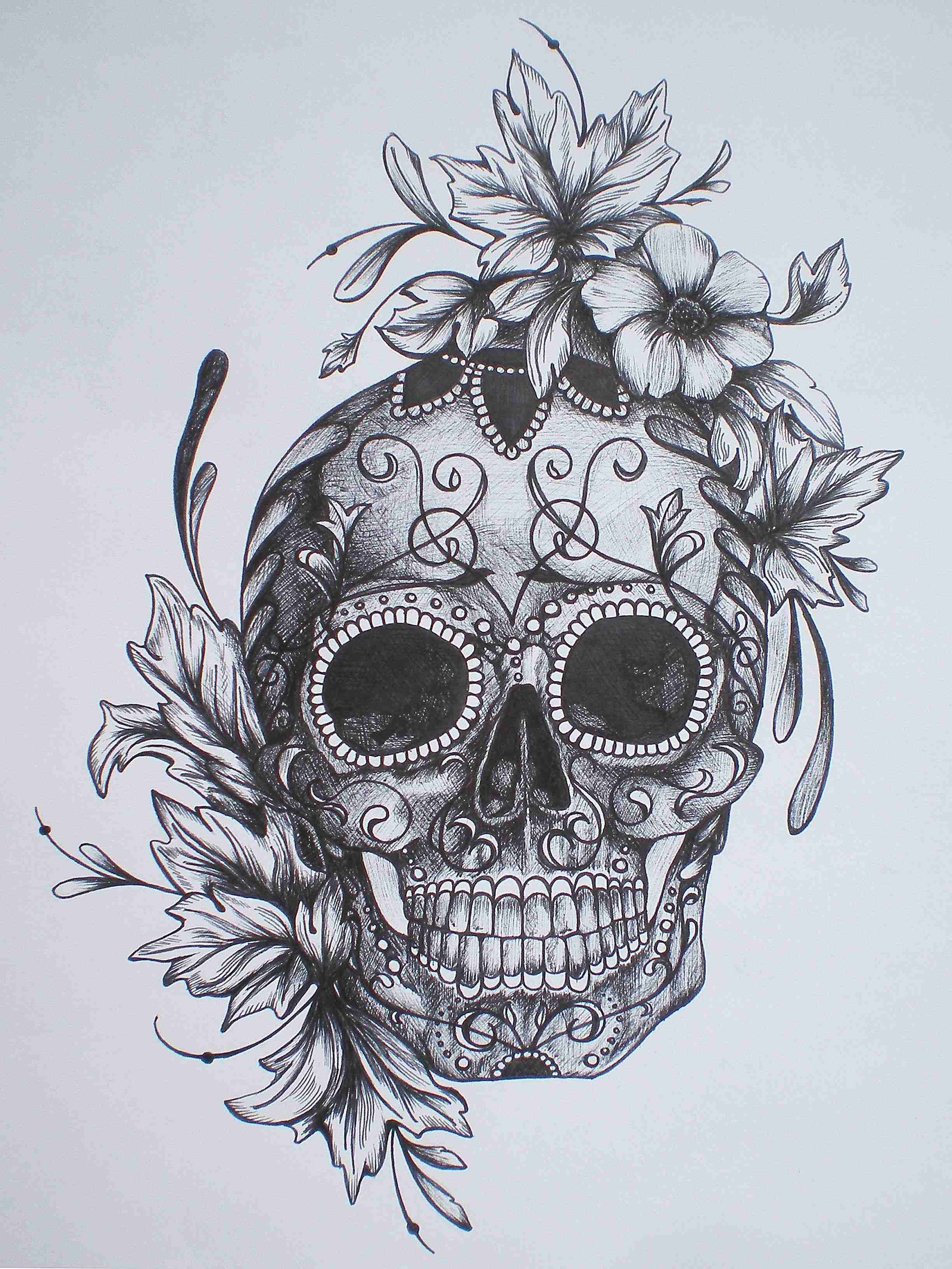 Skull Drawing Tumblr