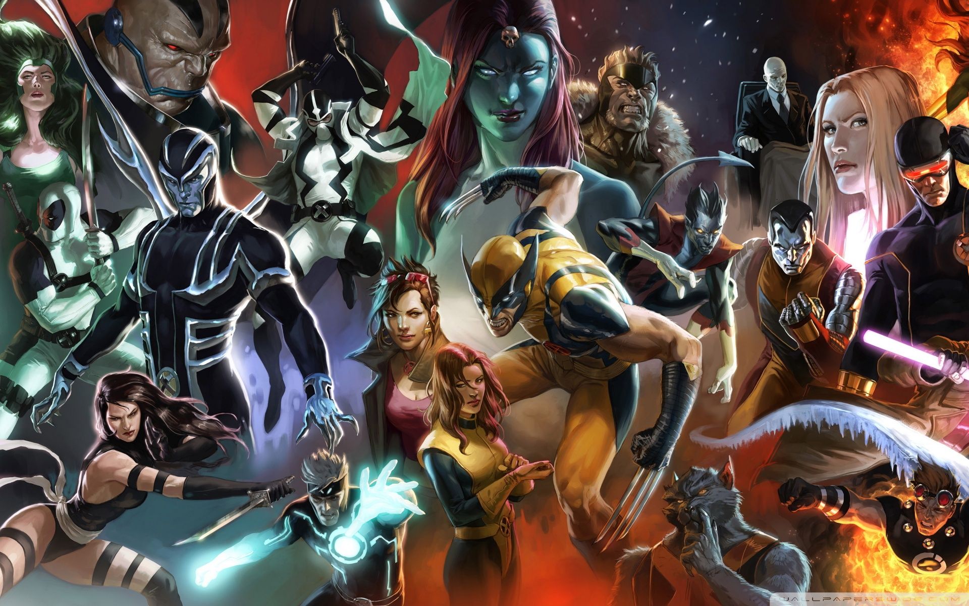 X Men Desktop Wallpaper And Background