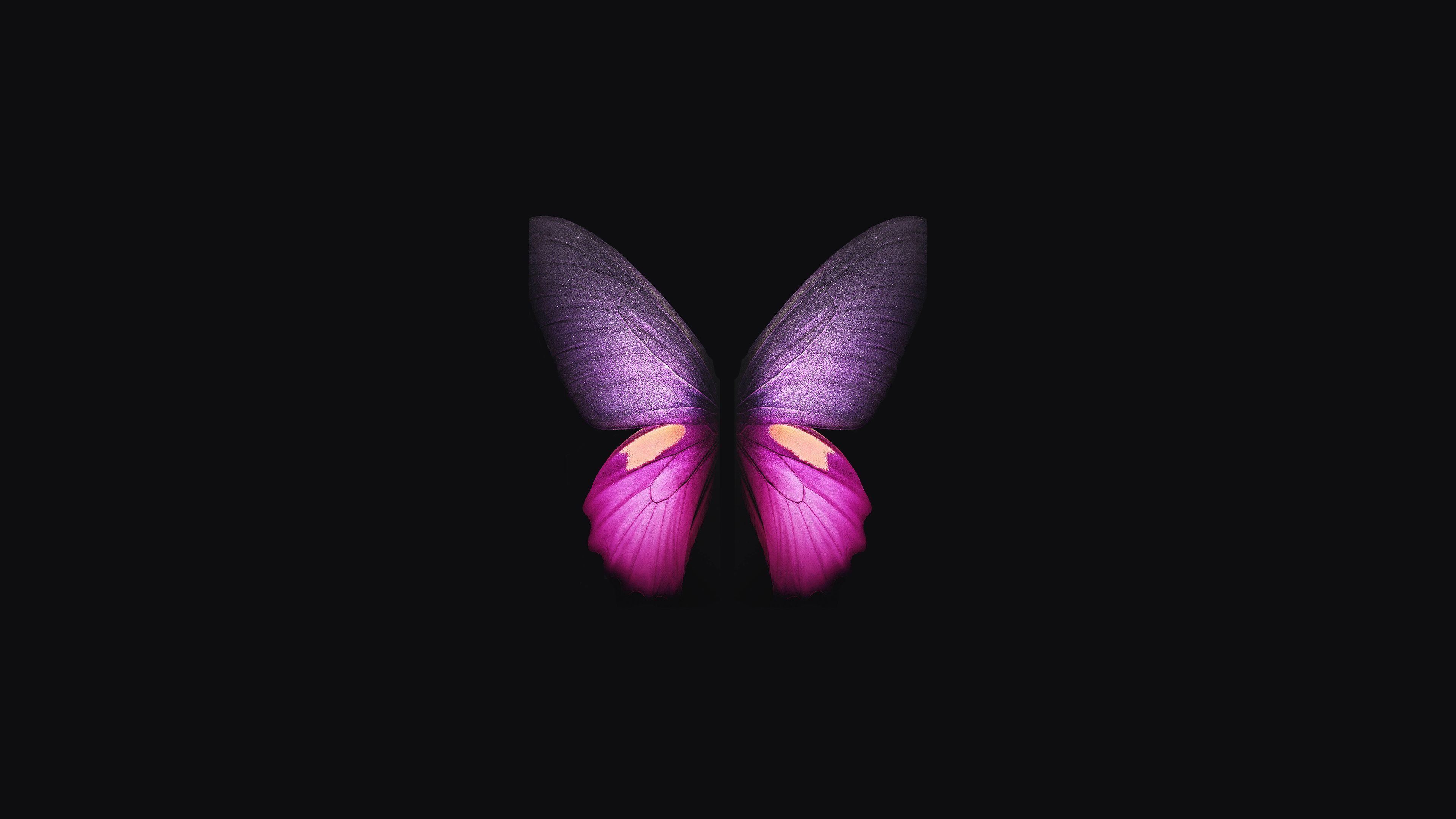 Samsung Galaxy Fold Butterfly, HD Artist, 4k Wallpaper, Image