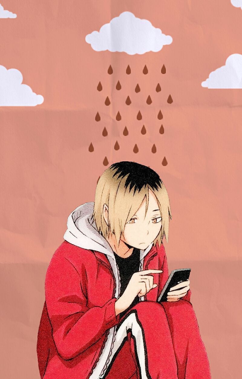 Download White Aesthetic Kenma Collage Wallpaper  Wallpaperscom