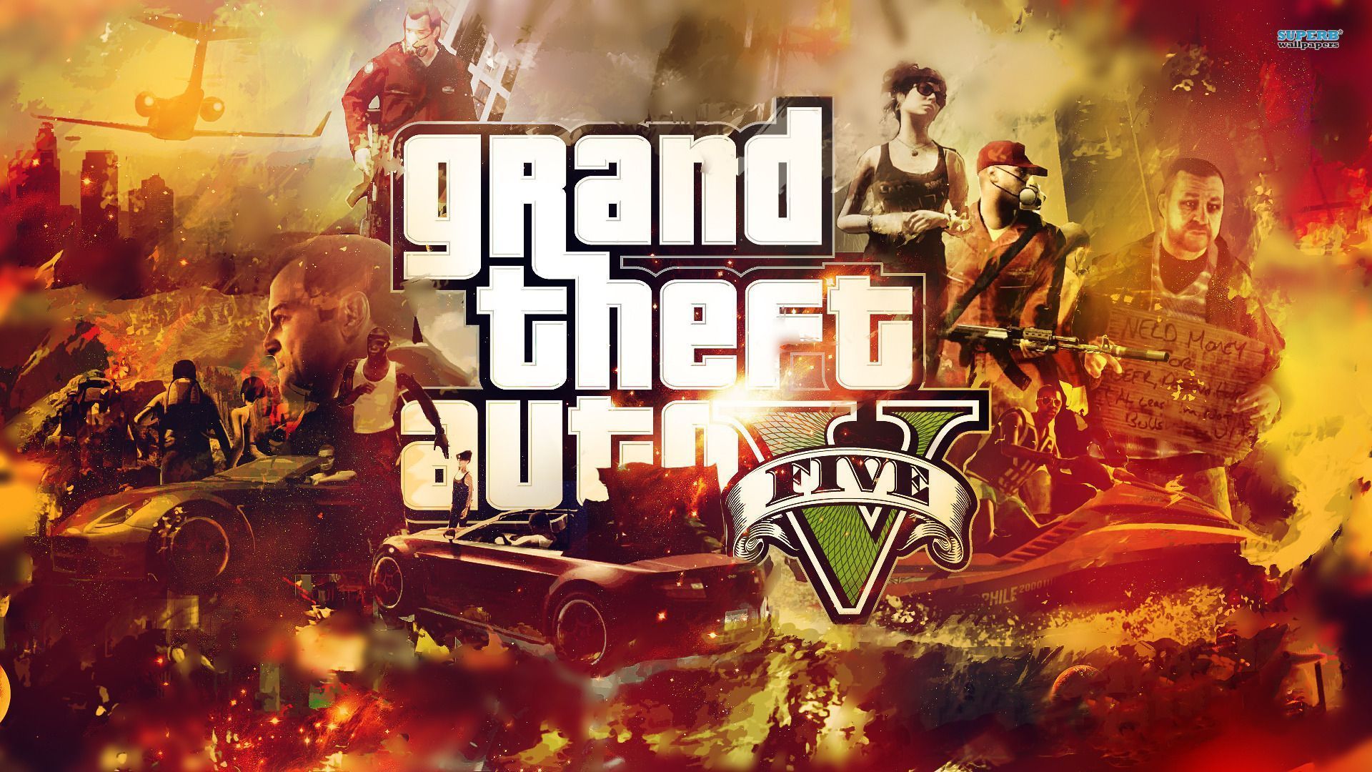 Gta 5 HD wallpaper