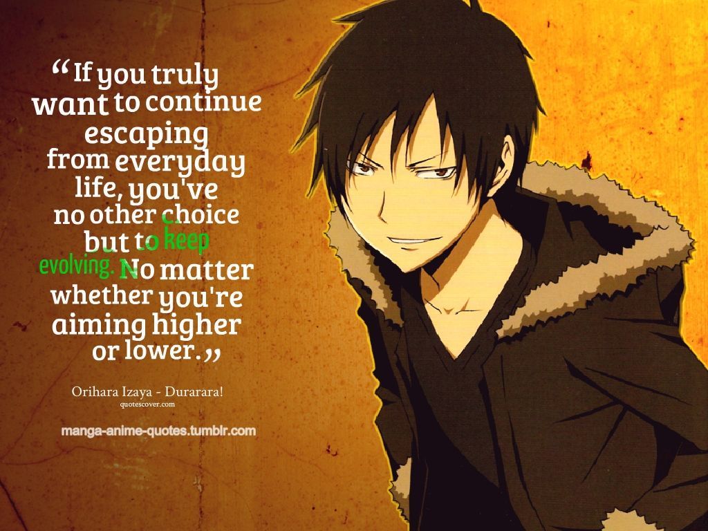 Meaningful Anime Quotes