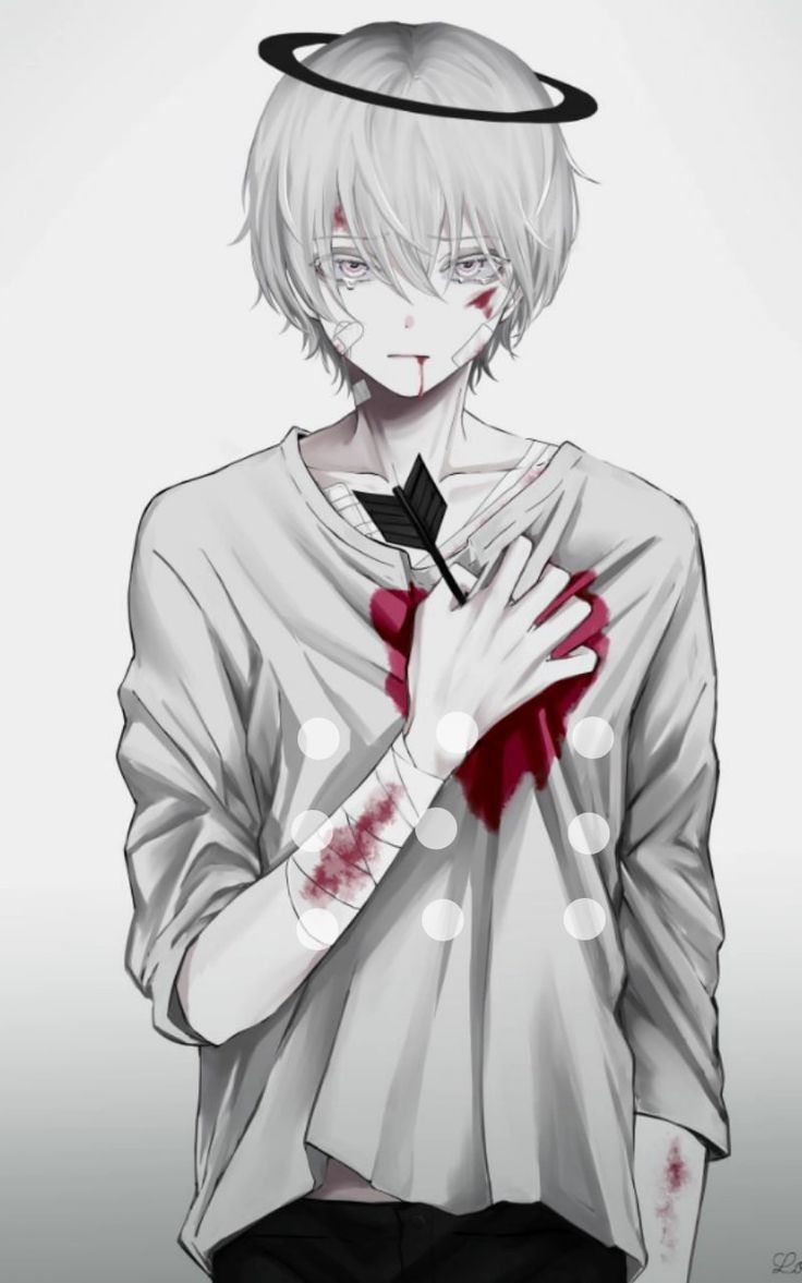 Heart Broken Anime Boy Pfp