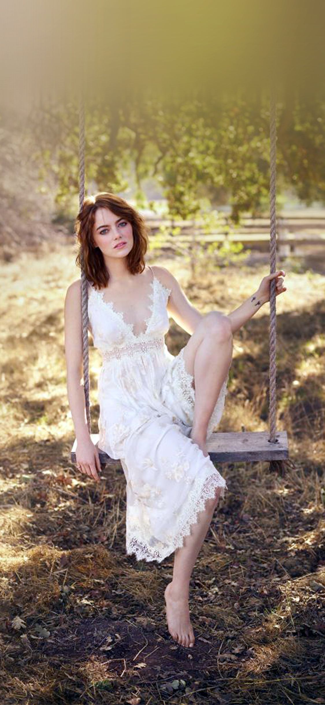 Emma Stone Spring Celebrity Wallpaper