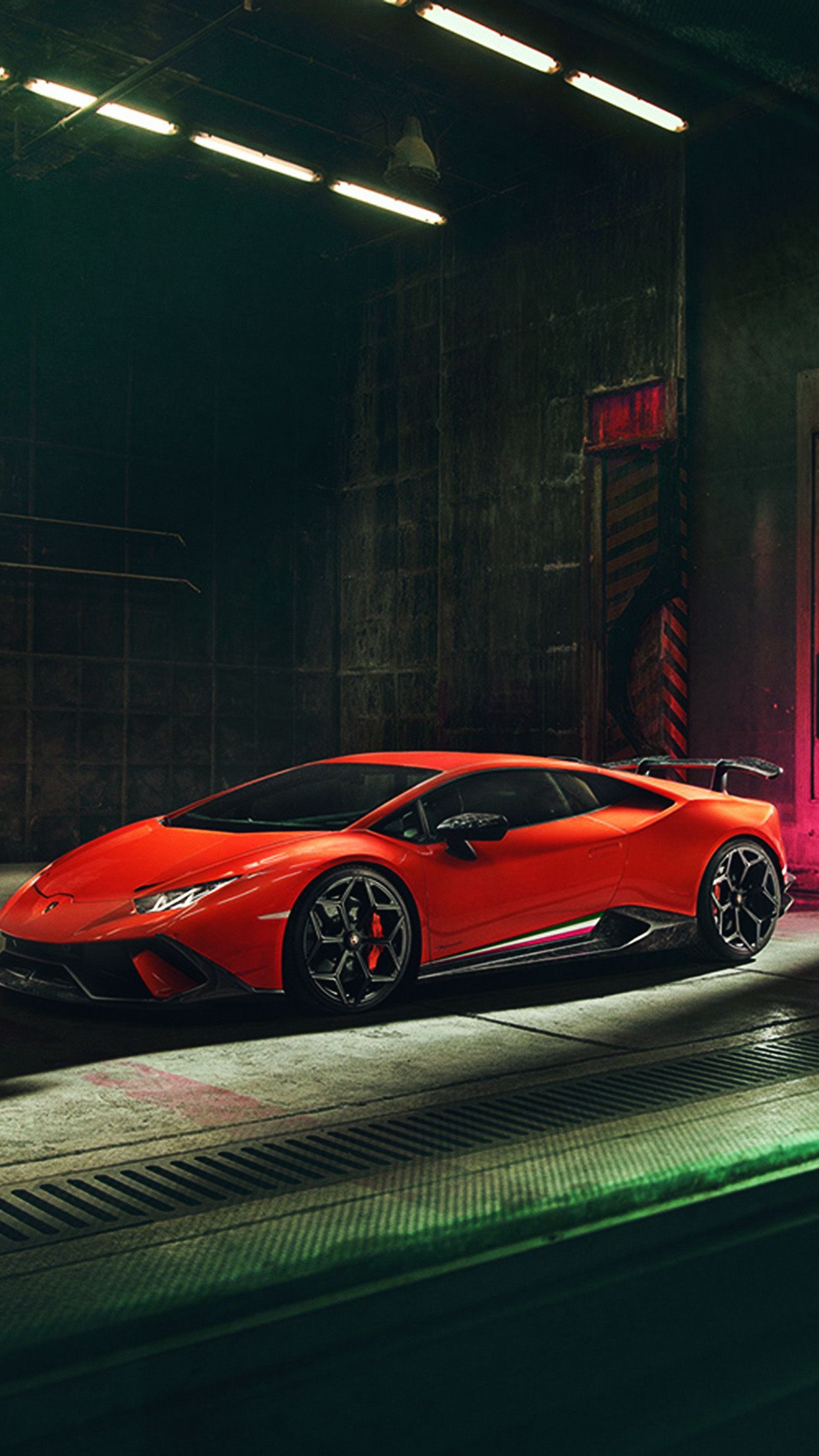 Lamborghini Car Drive Sports Red Art Wallpaper