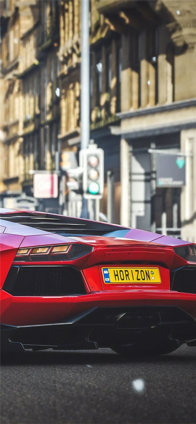 forza horizon 4 lambo 4k iPhone 11 Wallpaper Free Download