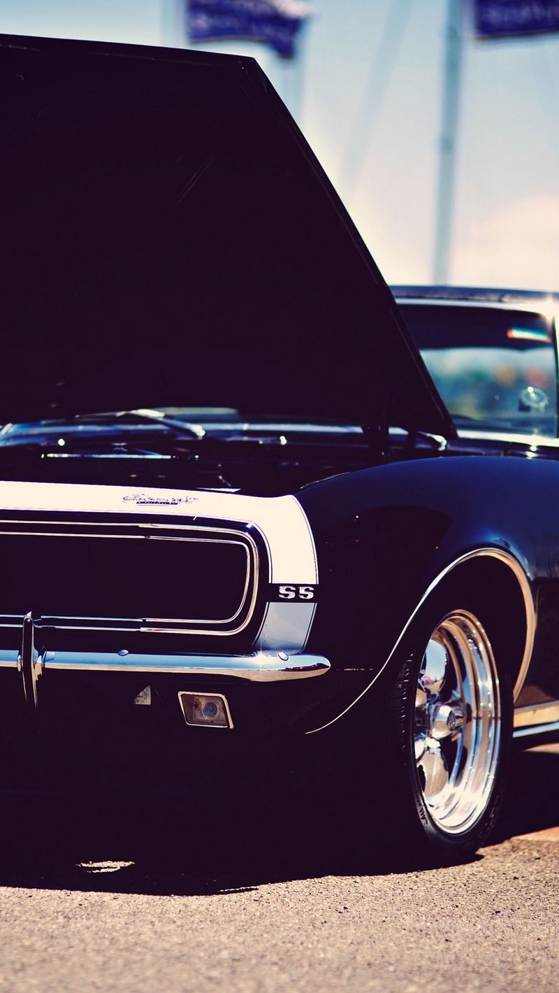 Download wallpaper 800x1420 american cars, muscle, stylish, car