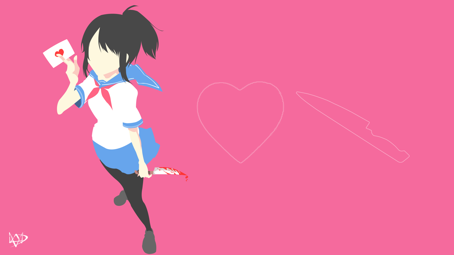 Yandere Wallpaper. Another Yandere