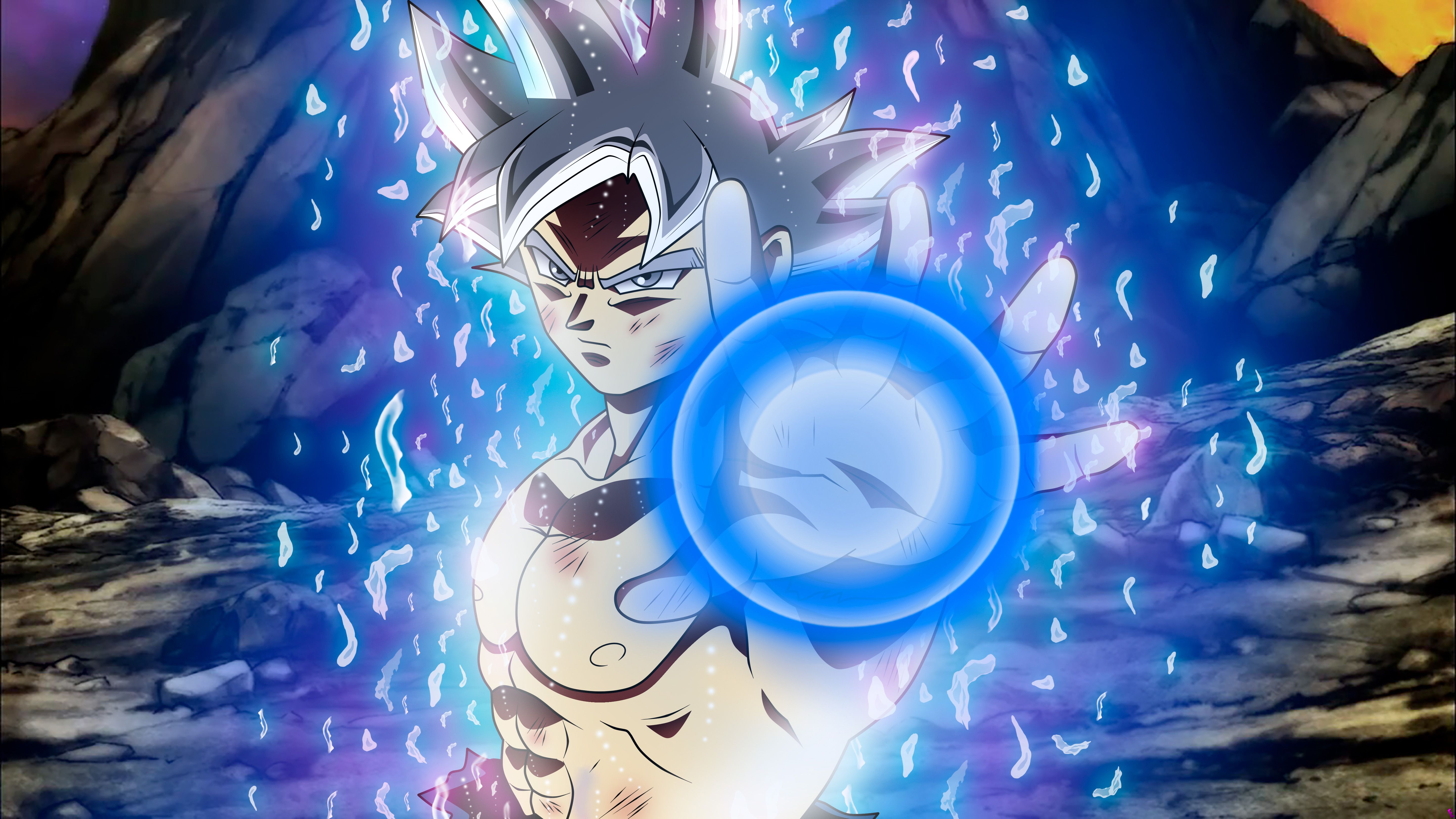 Ultra Instinct Goku Dragon Ball Super 5K Wallpaper Download