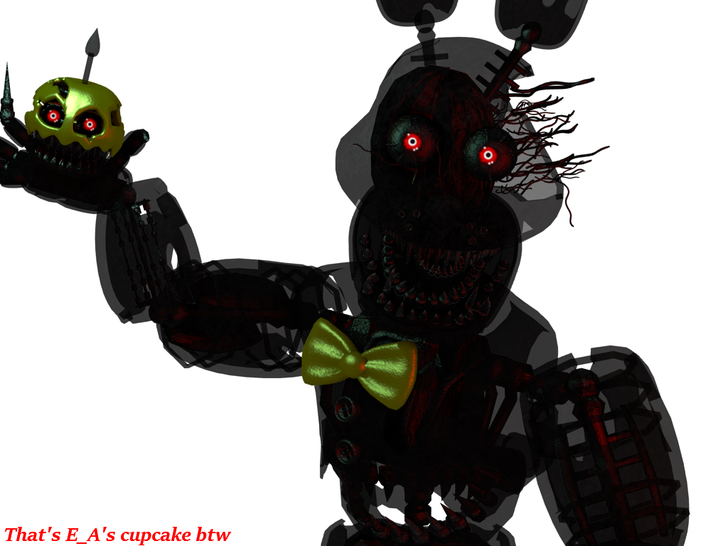 Nightmare Shadow Bonnie is ready for SFM. iiif only I knew how