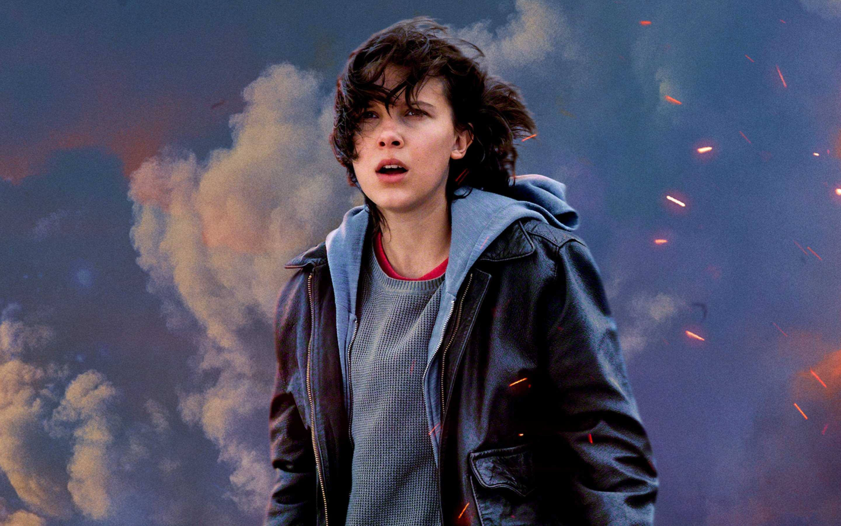 Millie Bobby Brown in Godzilla King of The Monsters HD Wallpaper