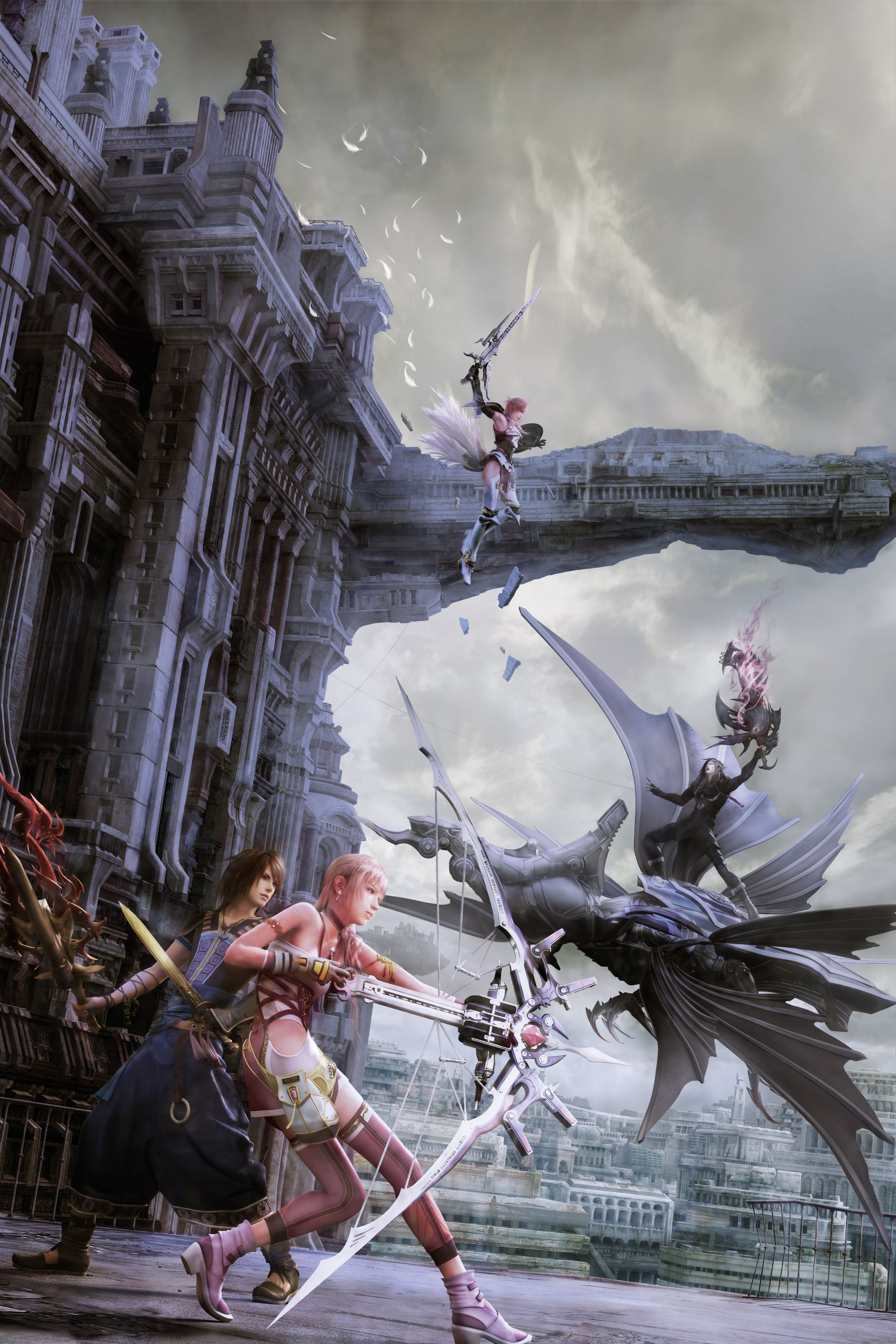 Final Fantasy XIII, Mobile Wallpaper Anime Image Board