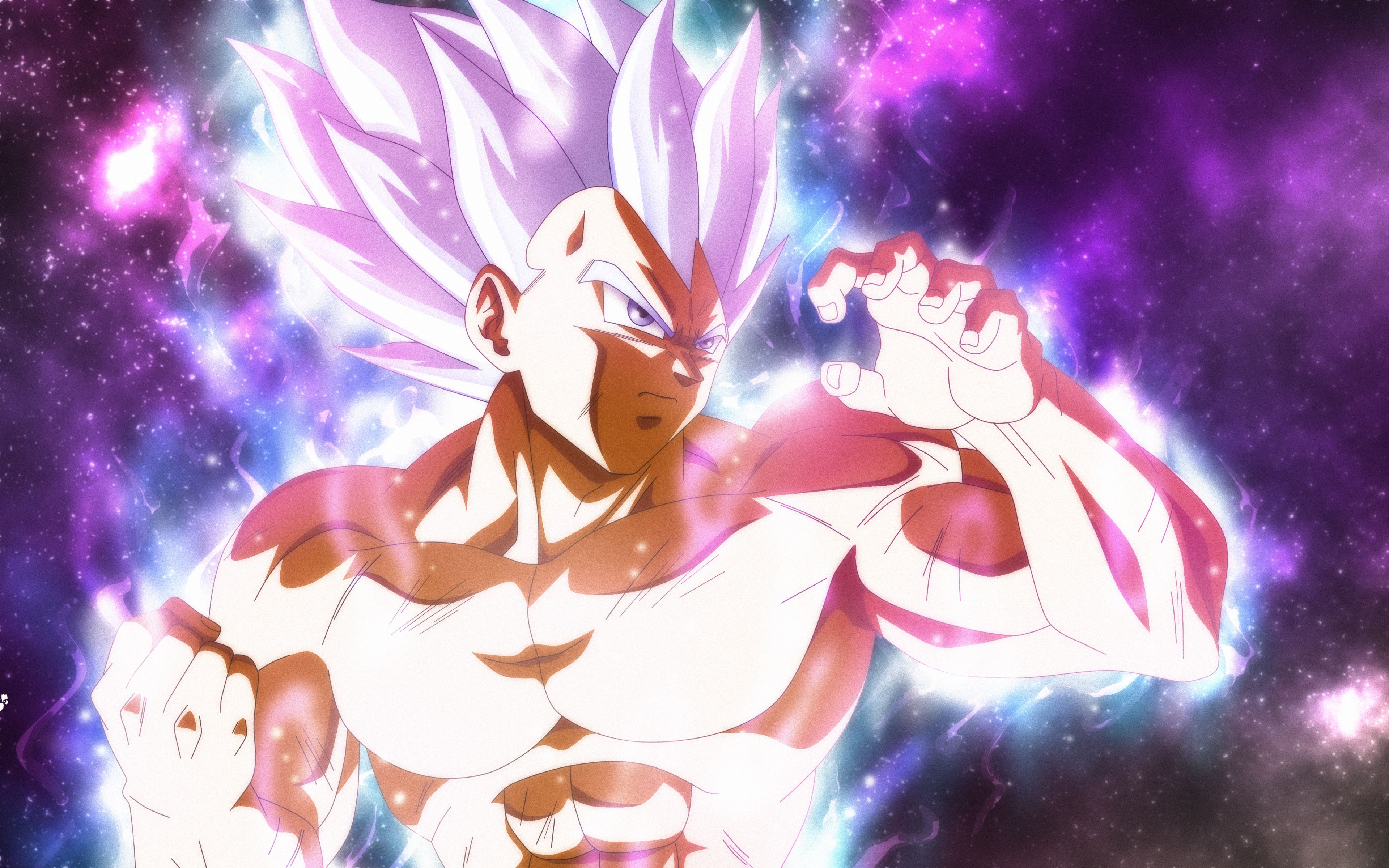 Download wallpaper Ultra Instinct Goku, space, DBS, 4k, Dragon