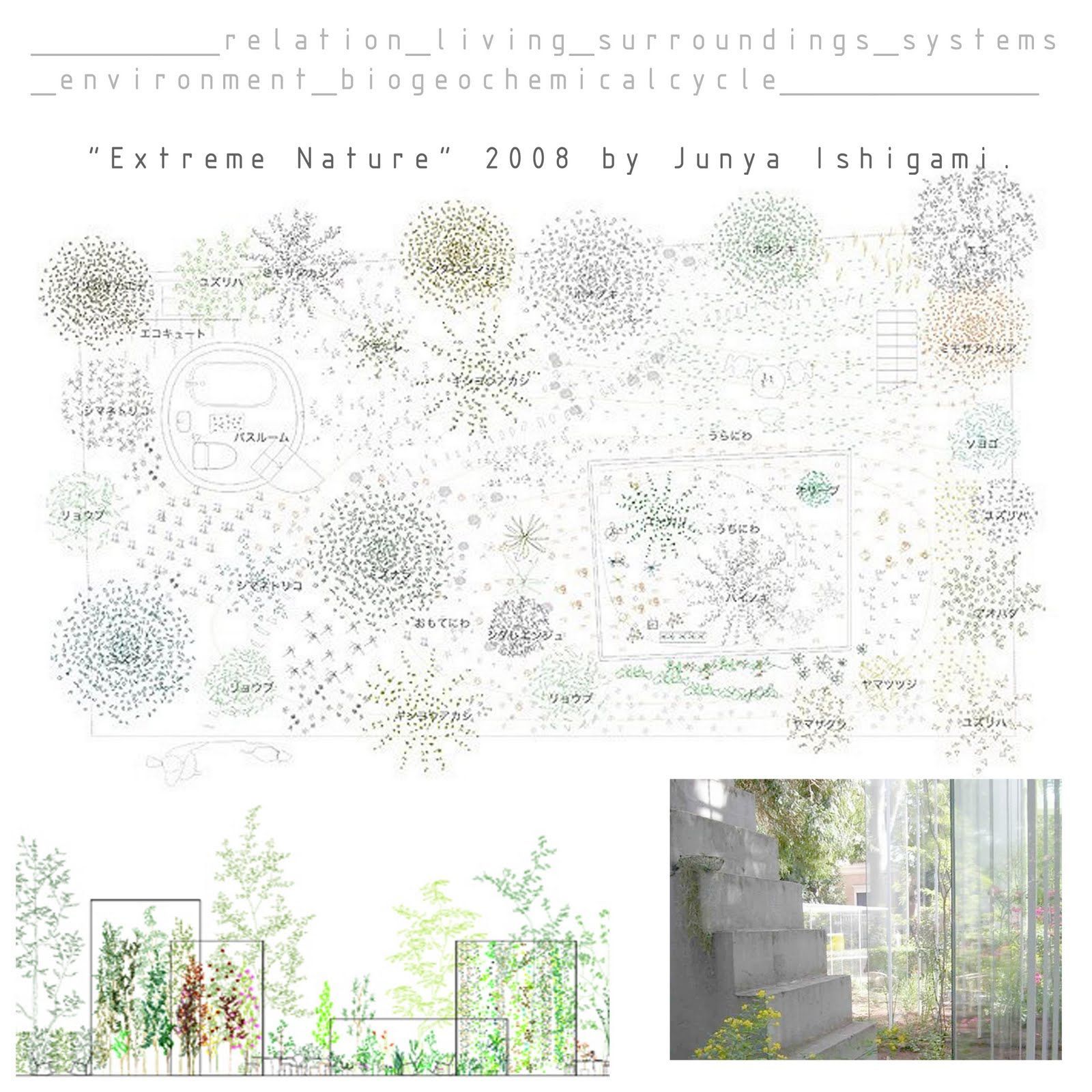 Junya Ishigami. Interior design presentation