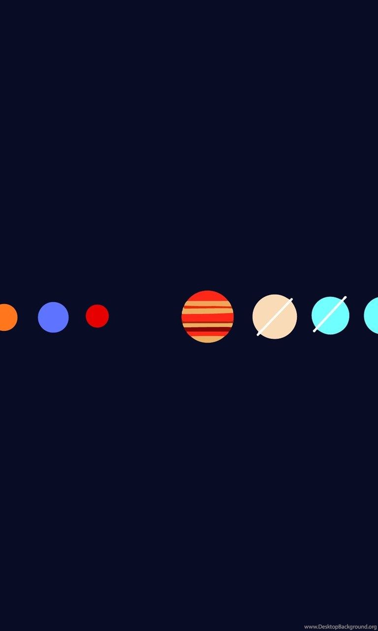 HD Minimalist Simple Minimal Planets Wallpaper Full HD Full Size