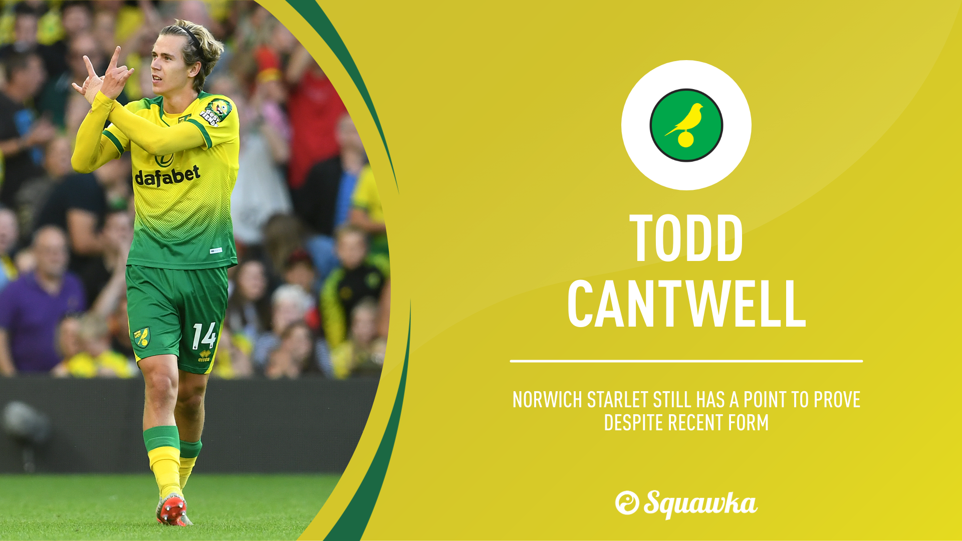 Todd Cantwell: Norwich Starlet Still Has A Long Term Point To Prove