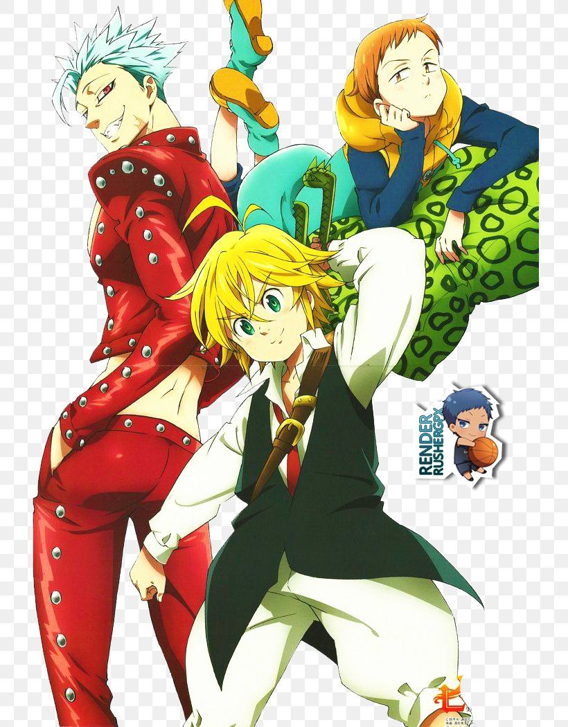 The Seven Deadly Sins Sir Gowther Meliodas Image, PNG, 736x1050px
