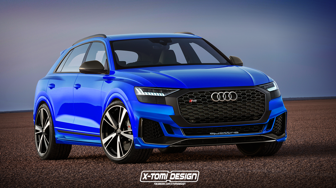 Audi RS Q8 Rendered, Looks Ready for the Lamborghini Urus