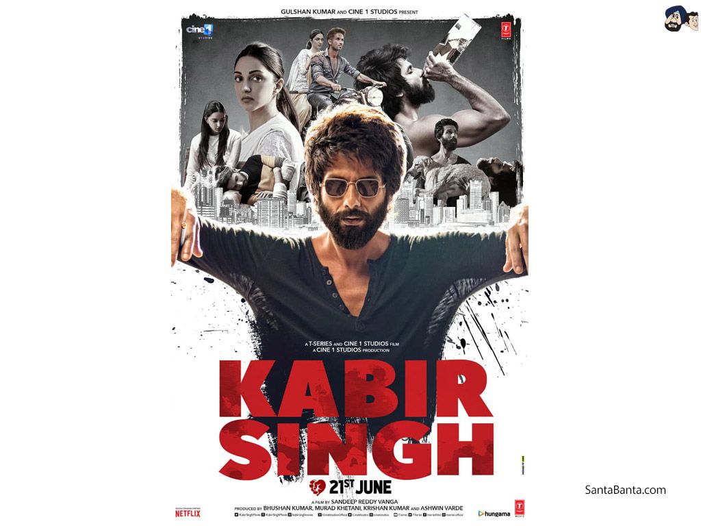 Kabir Singh Singh Movie Poster Download