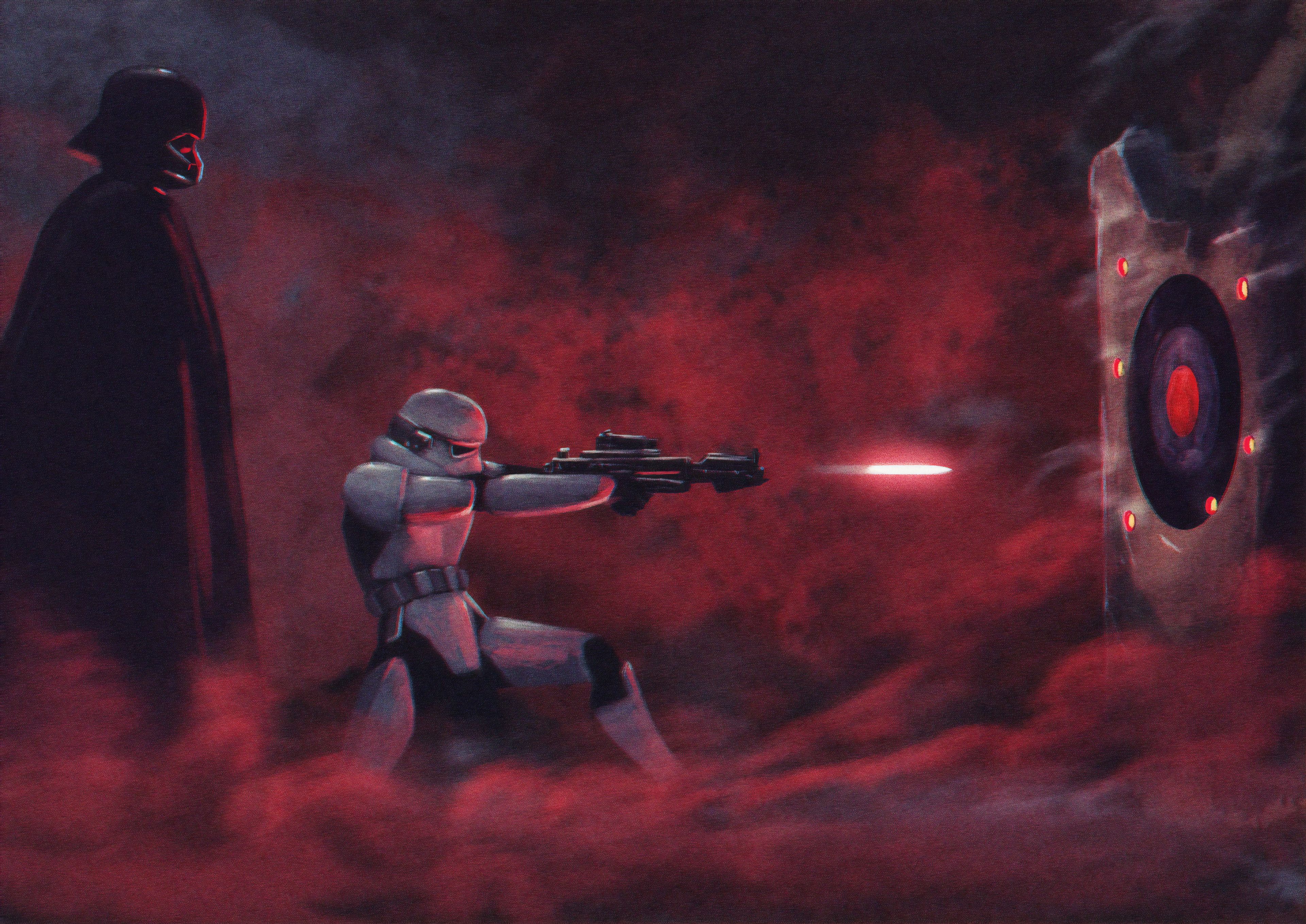 Stormtrooper Aim, HD Superheroes, 4k Wallpaper, Image
