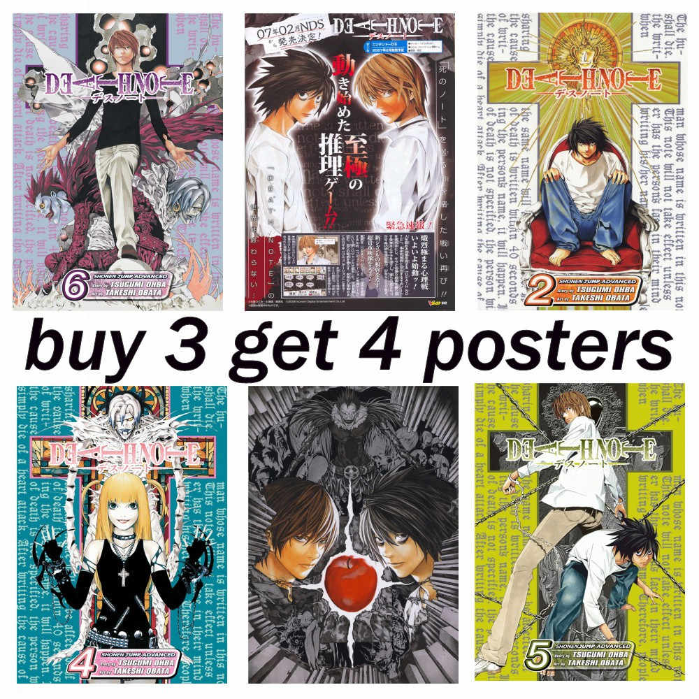 new 29 style Japanese anime DEATH NOTE Coated paper posters