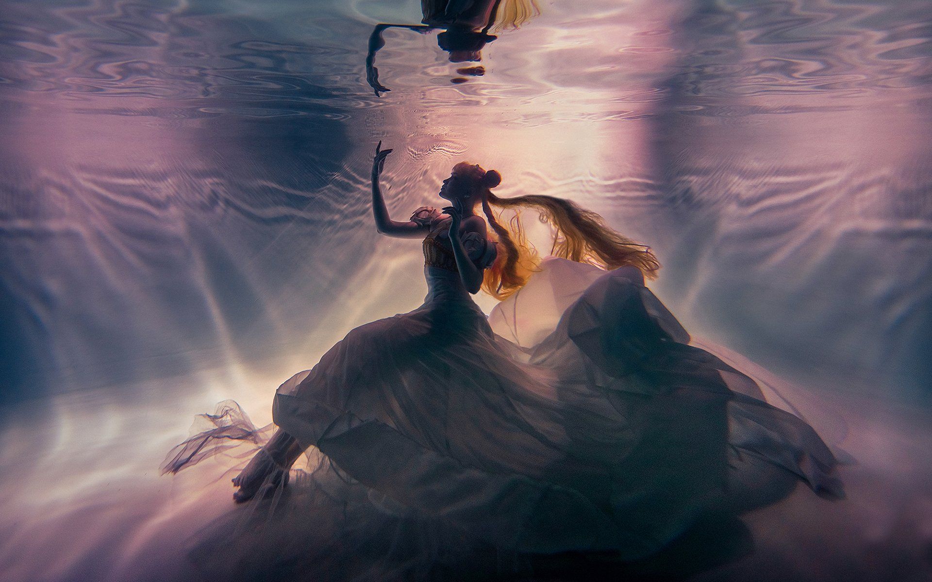 Girl Under Water HD Wallpaper. Background Imagex1200