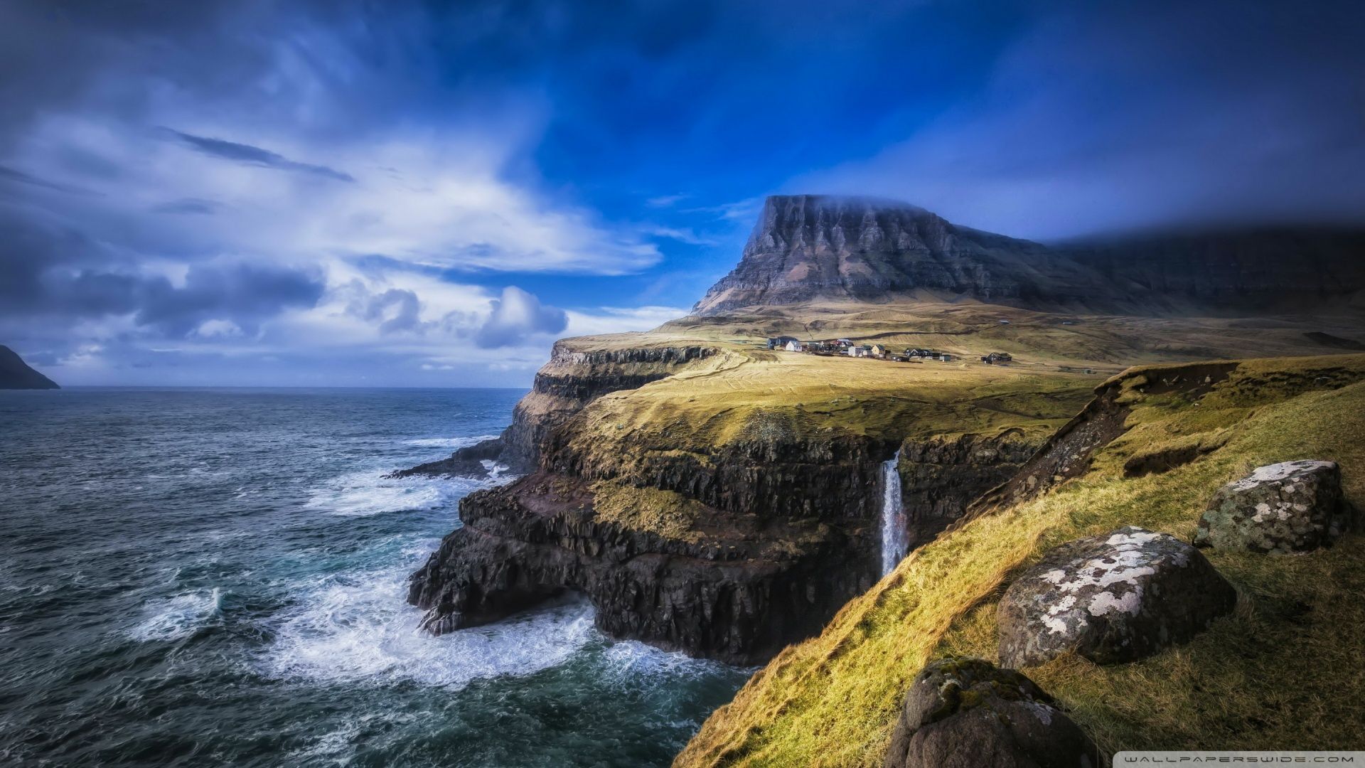 Faroe Islands North Atlantic Ultra HD Desktop Background Wallpaper
