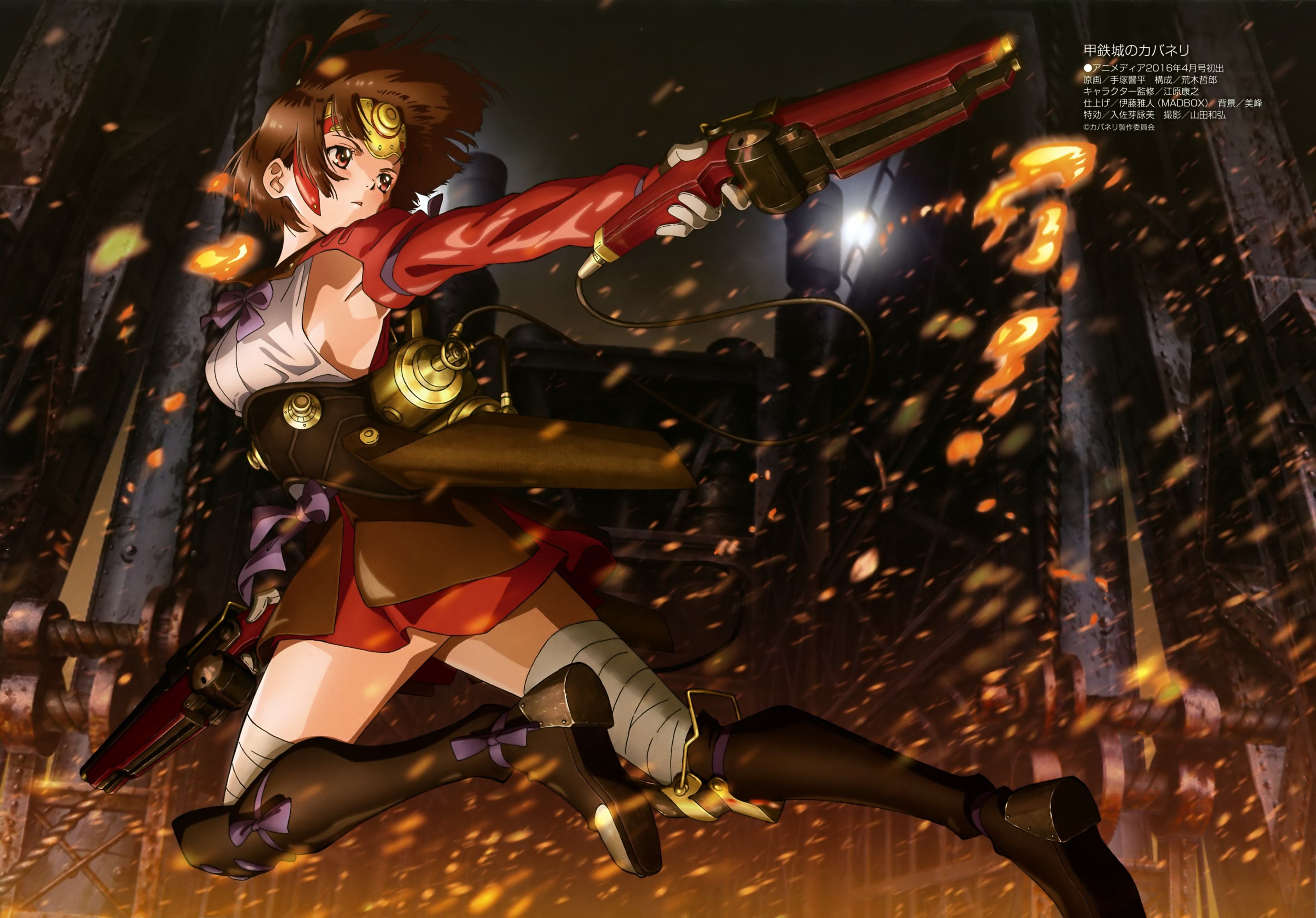kabaneri of the iron fortress 4k ultra HD wallpaper High quality