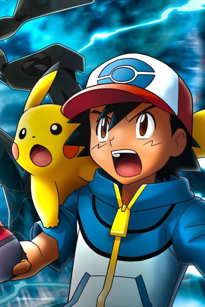 Ash and Pikachu wallpaper