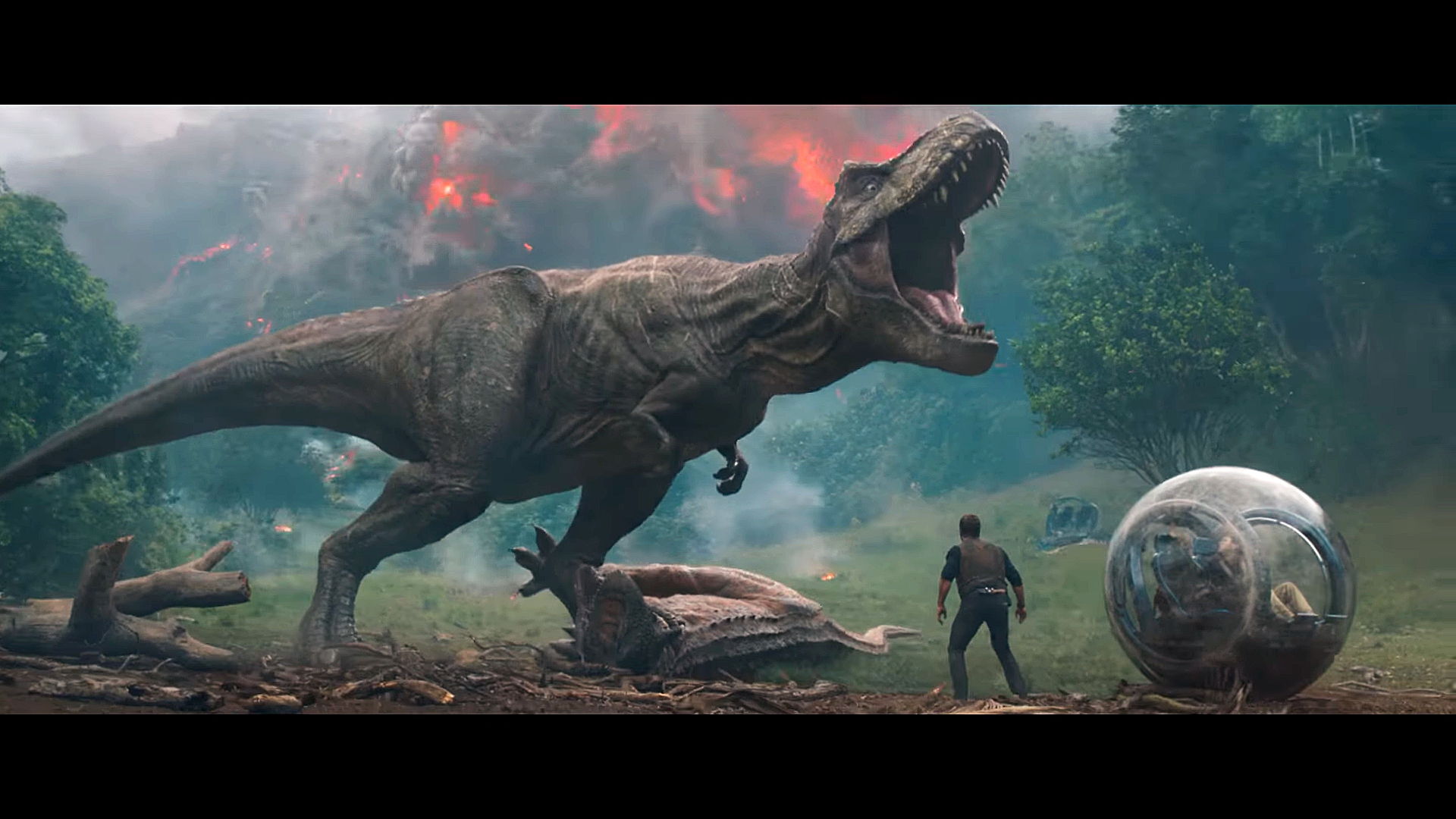 Jurassic World 2 Rexy wallpaper [1920x1080]