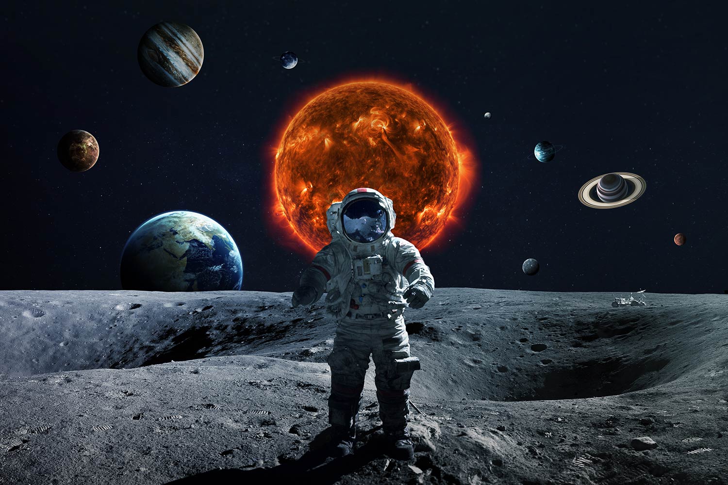 Man On The Moon Wallpapers - Wallpaper Cave
