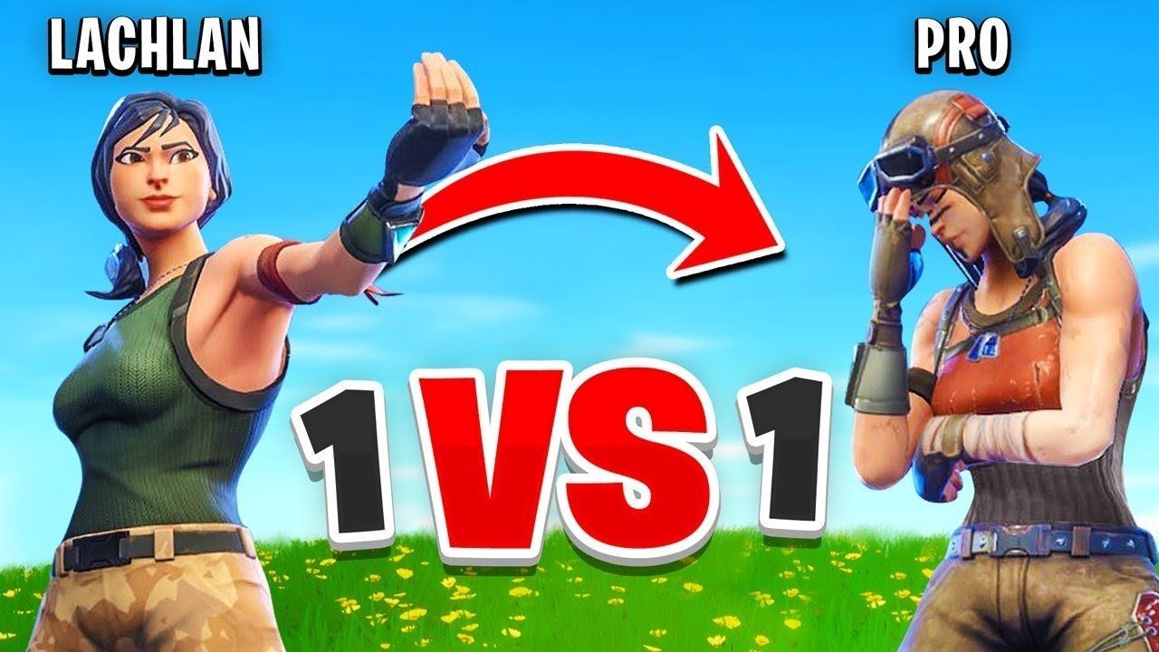 I Challenged a PRO Player to a 1v1 In Fortnite. Challenges