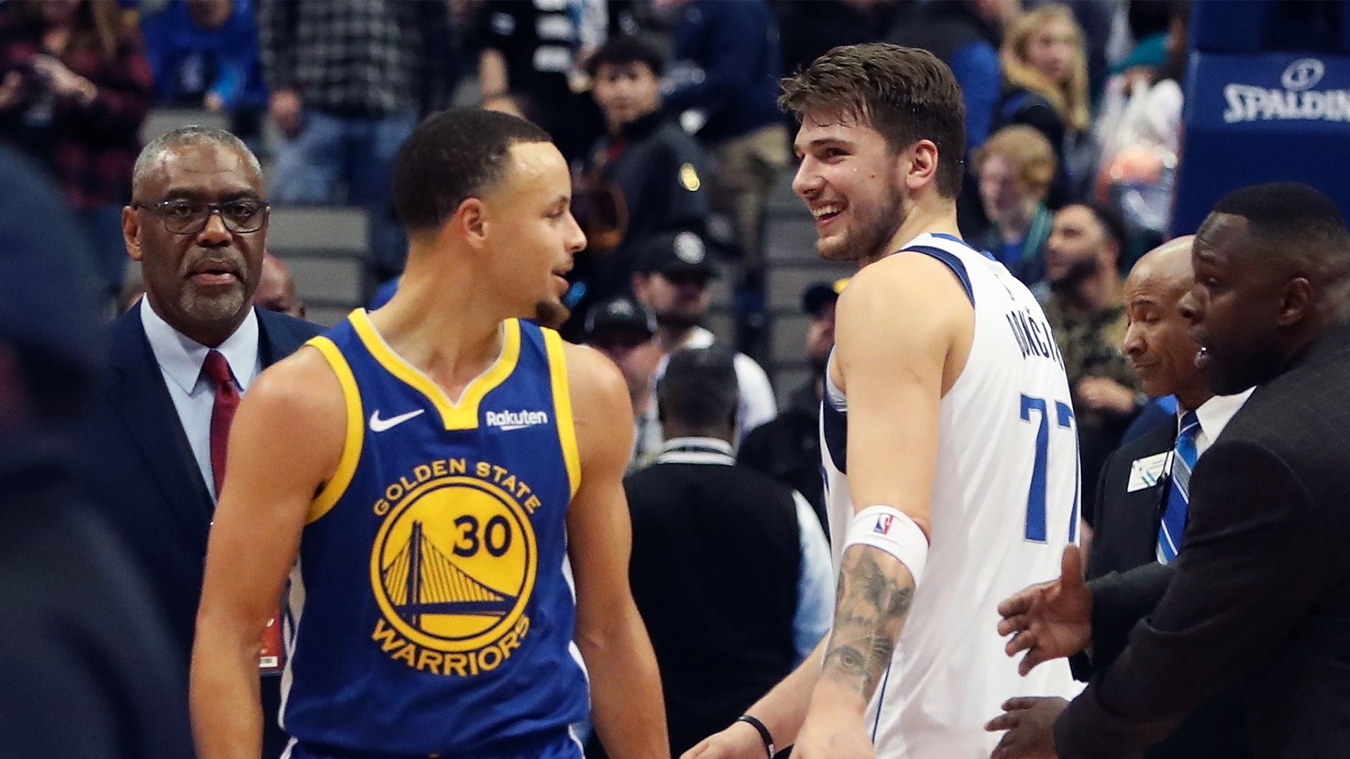 Luka Doncic developing into NBA superstar as clash with Warriors