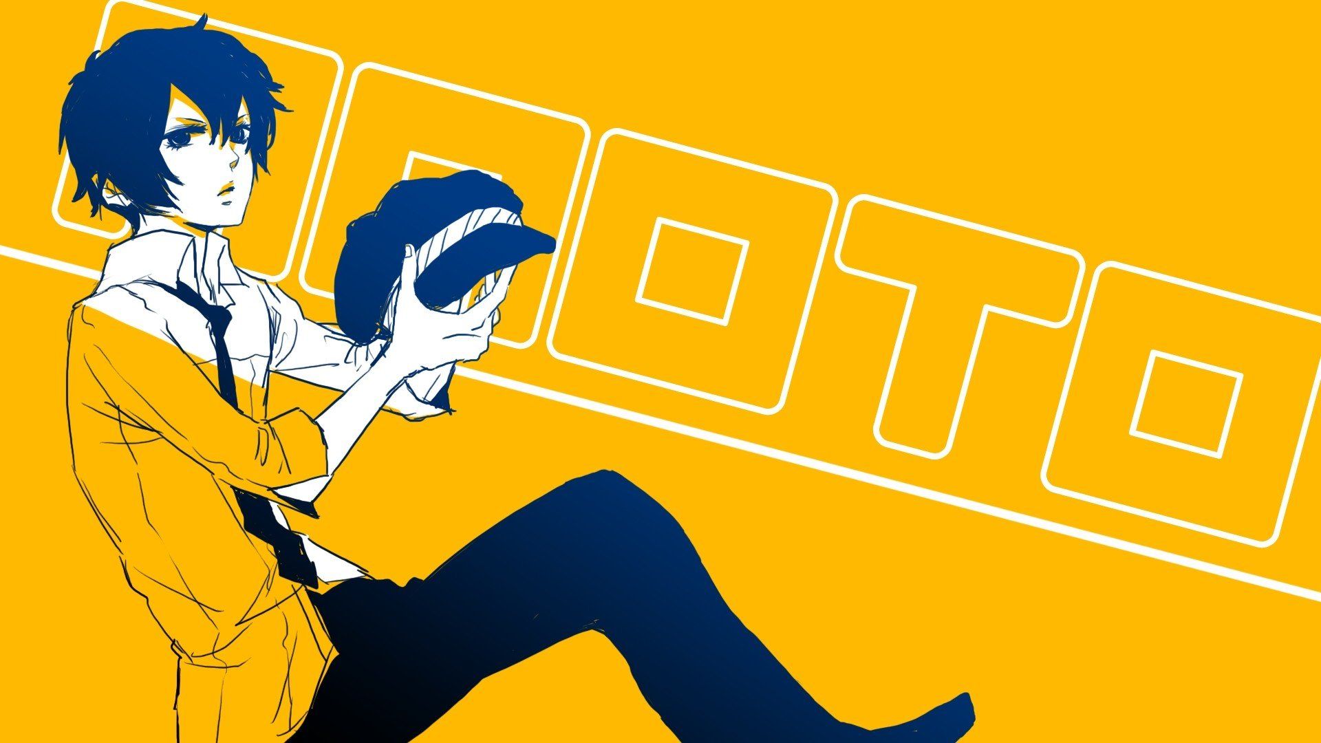 Persona 4 Minimalist Wallpapers Wallpaper Cave