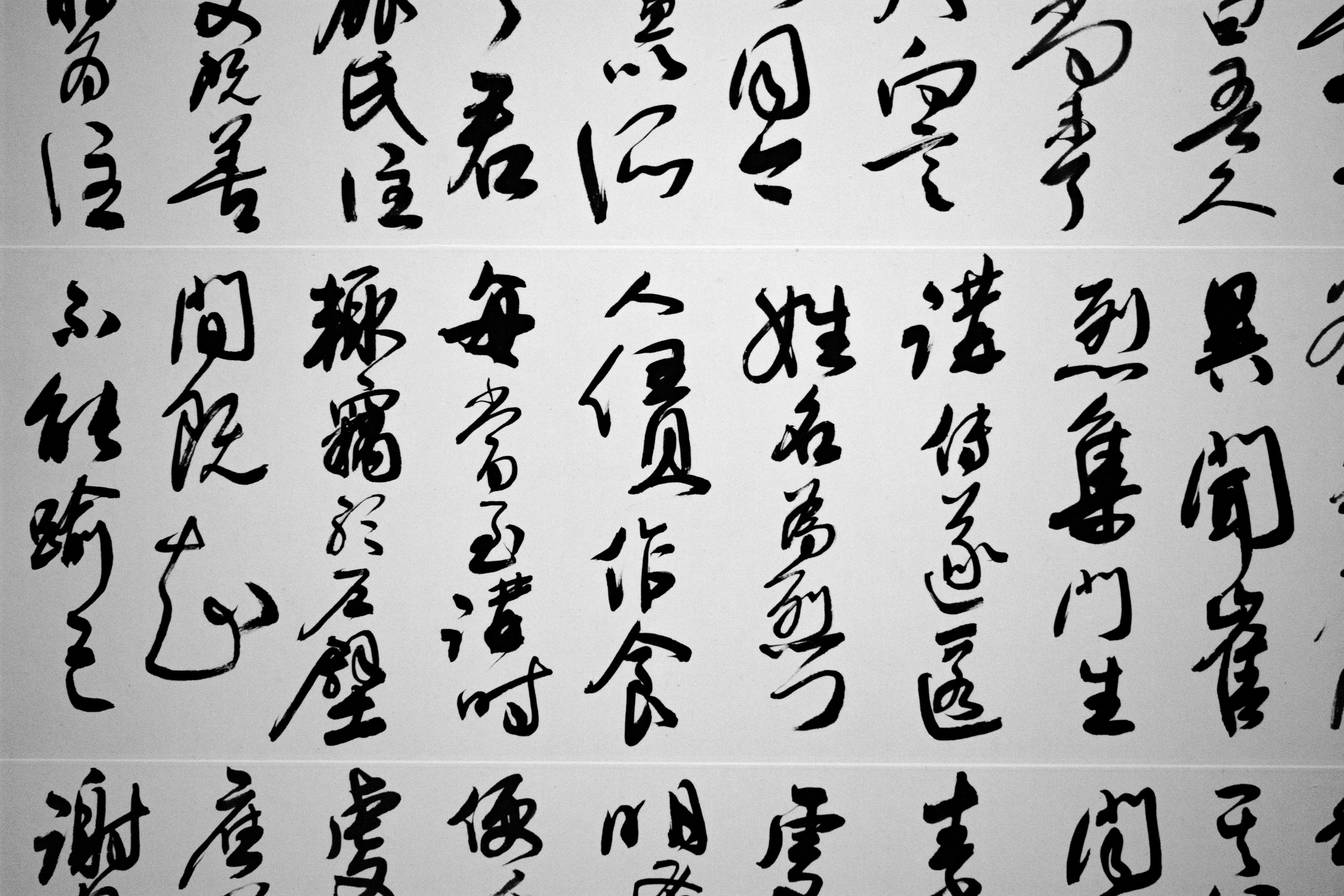 Chinese Writing Calligraphy