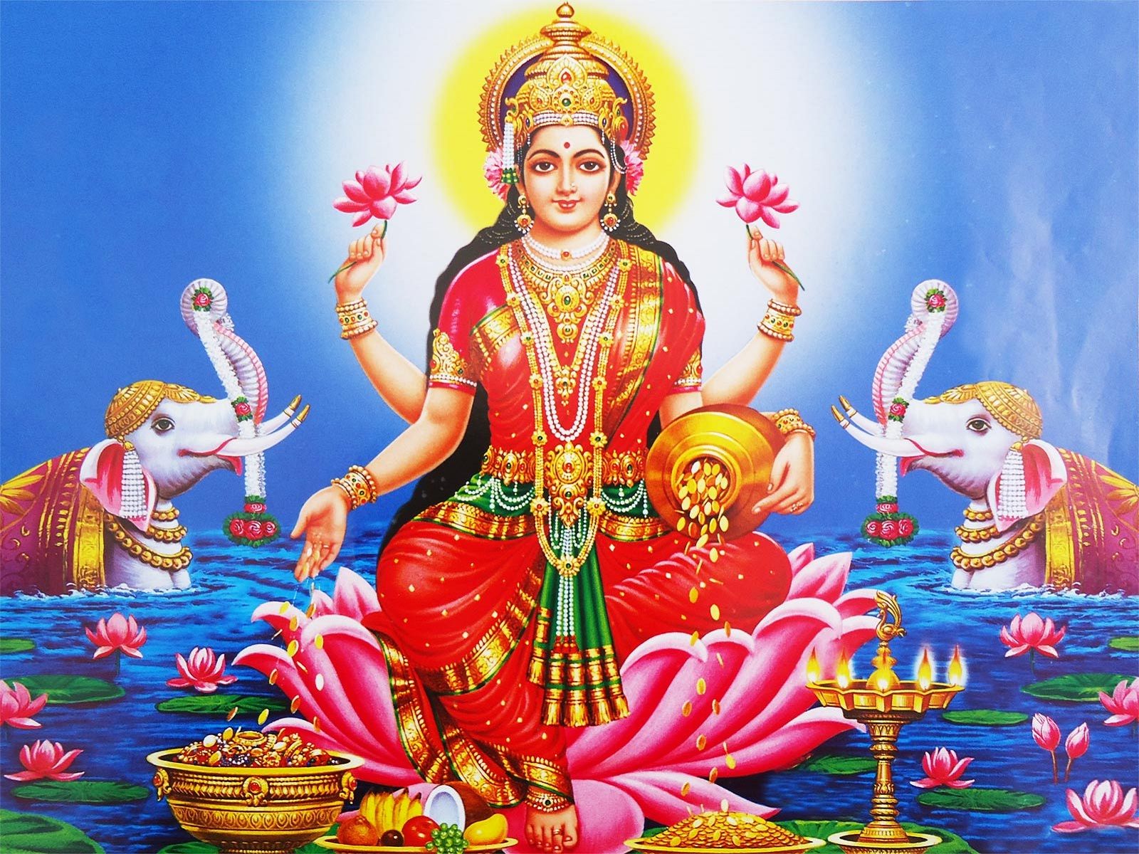 God HD Wallpaper, God HD Wallpaper For Pc, Hvga Lakshmi