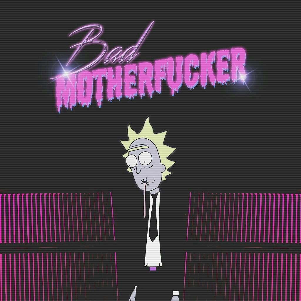 Retro Rick And Morty Wallpaper