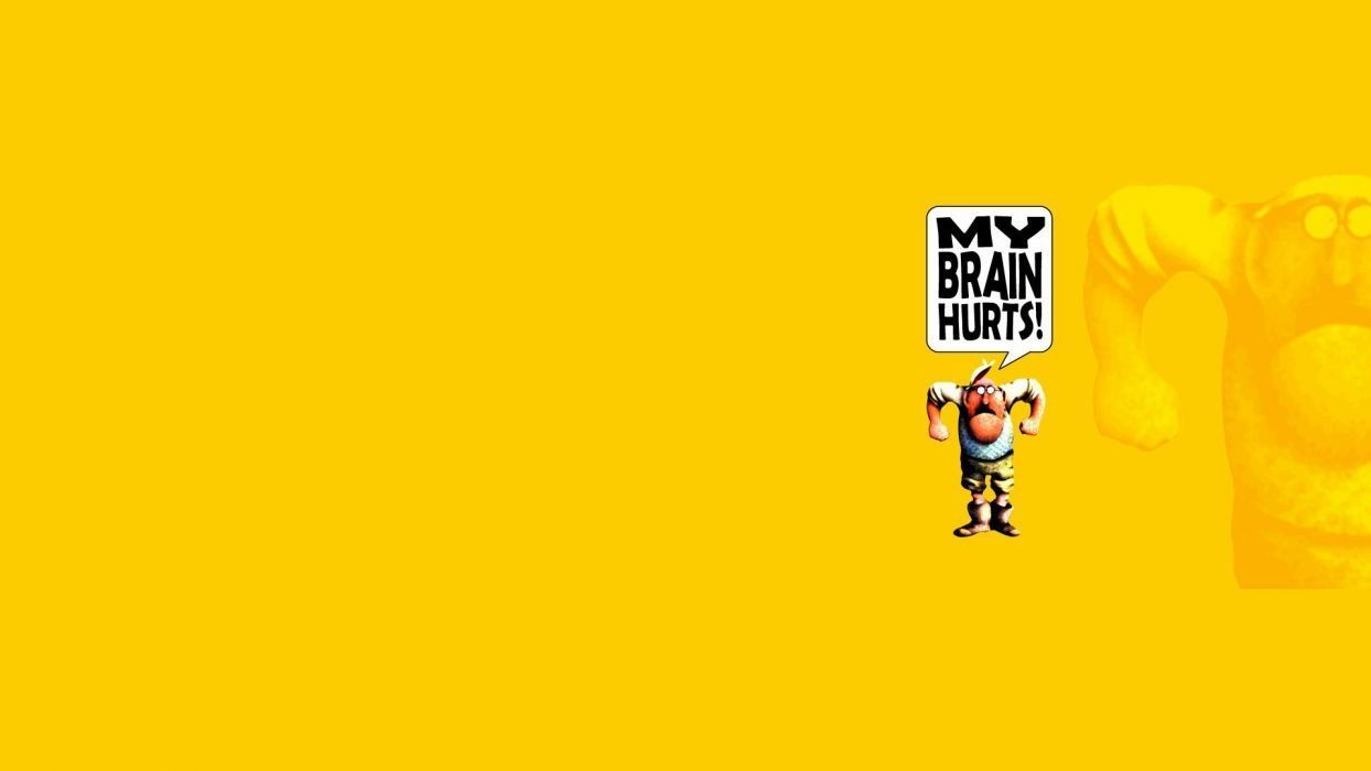 80s wallpaper Monty Python Yellow Cartoon Humor M